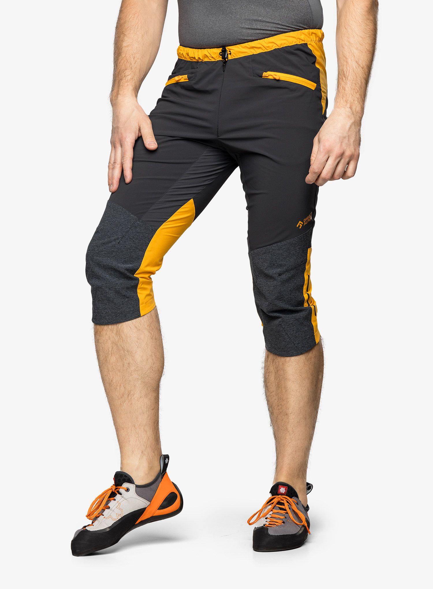 Kratke hlače 3/4 Direct Alpine Ascent Light 3/4 - anthracite/mango
