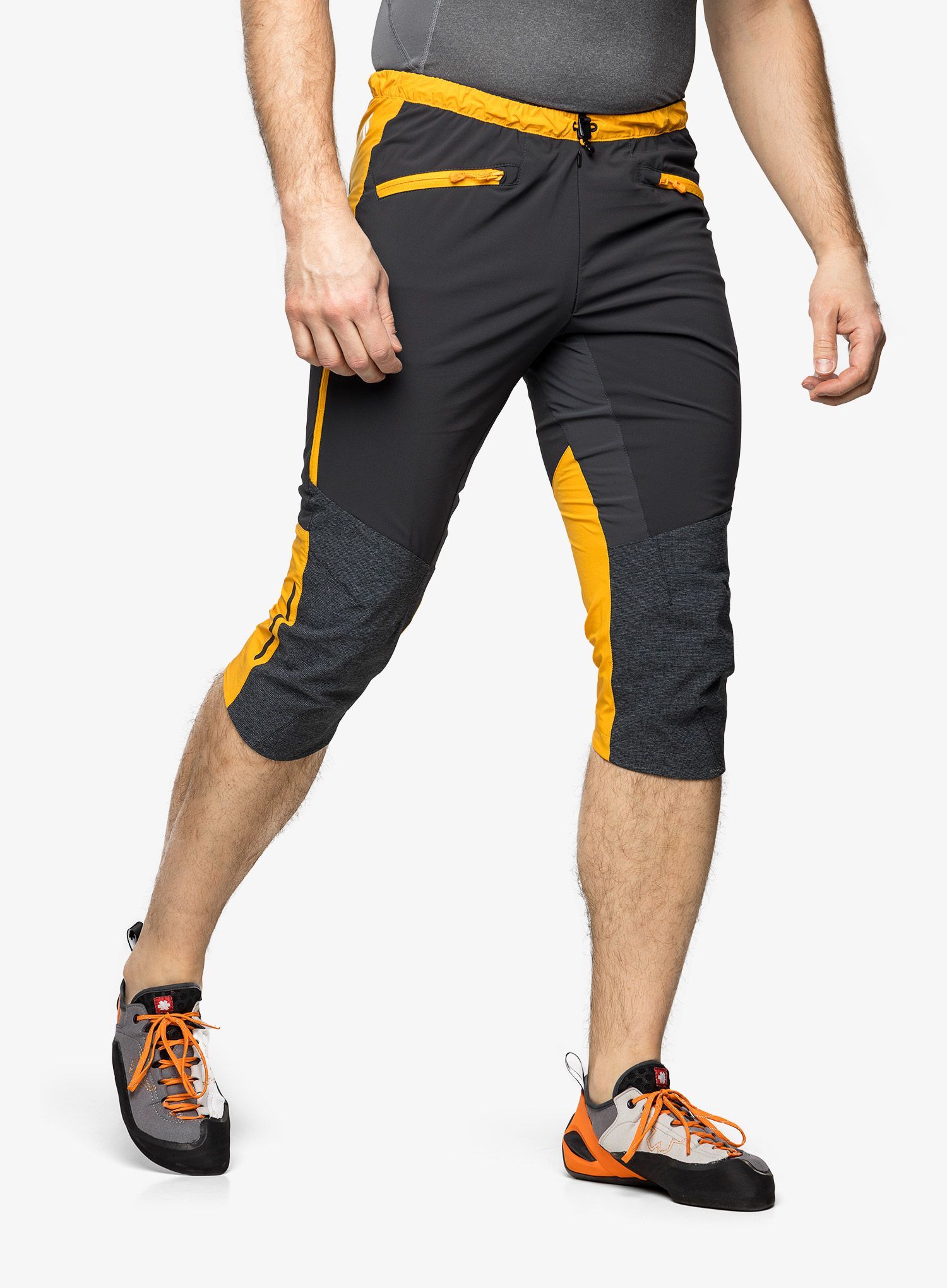 Kratke hlače 3/4 Direct Alpine Ascent Light 3/4 - anthracite/mango