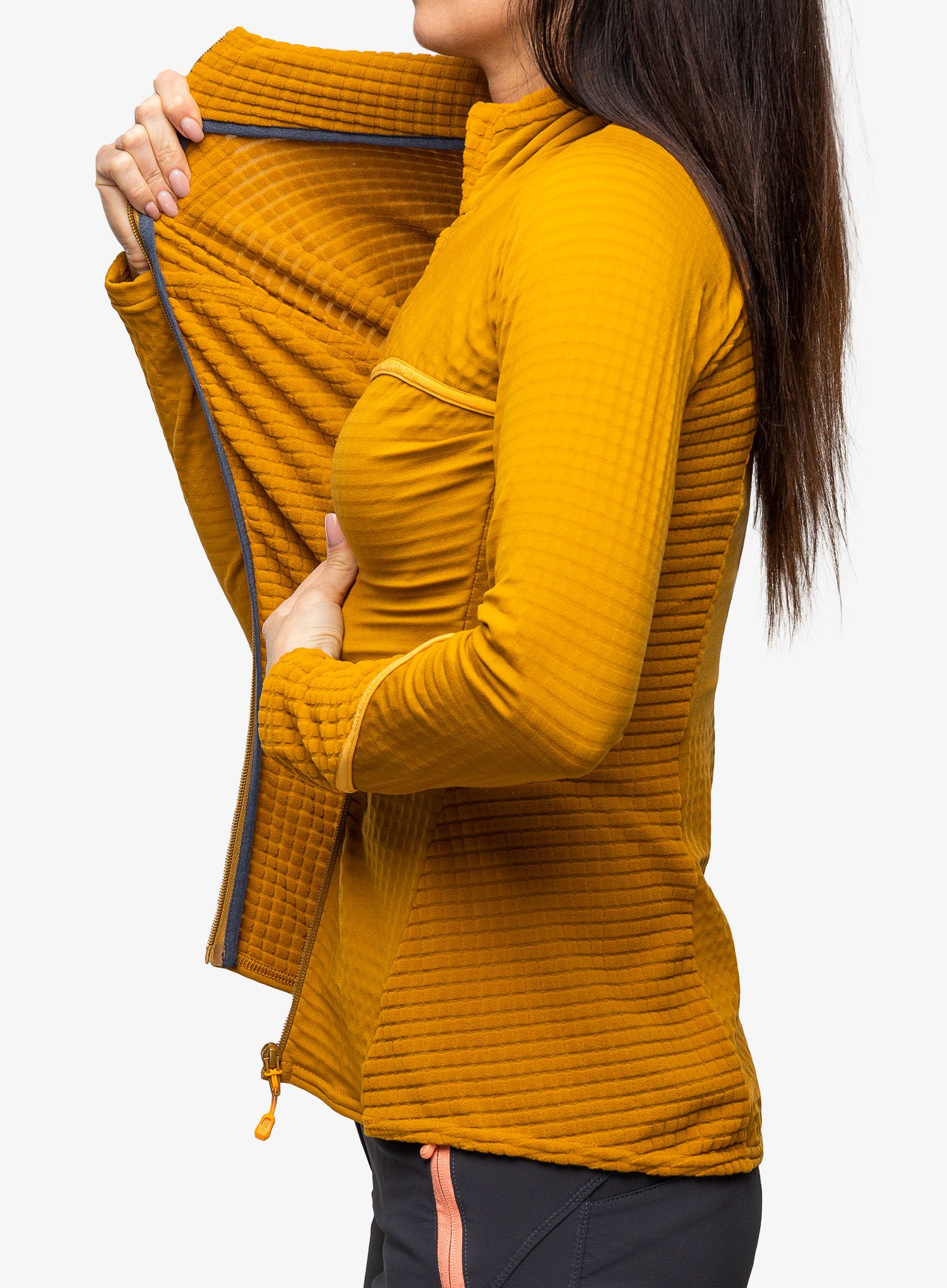 Ženska dukserica bez kapuljače Direct Alpine Aura Light Lady - caramel