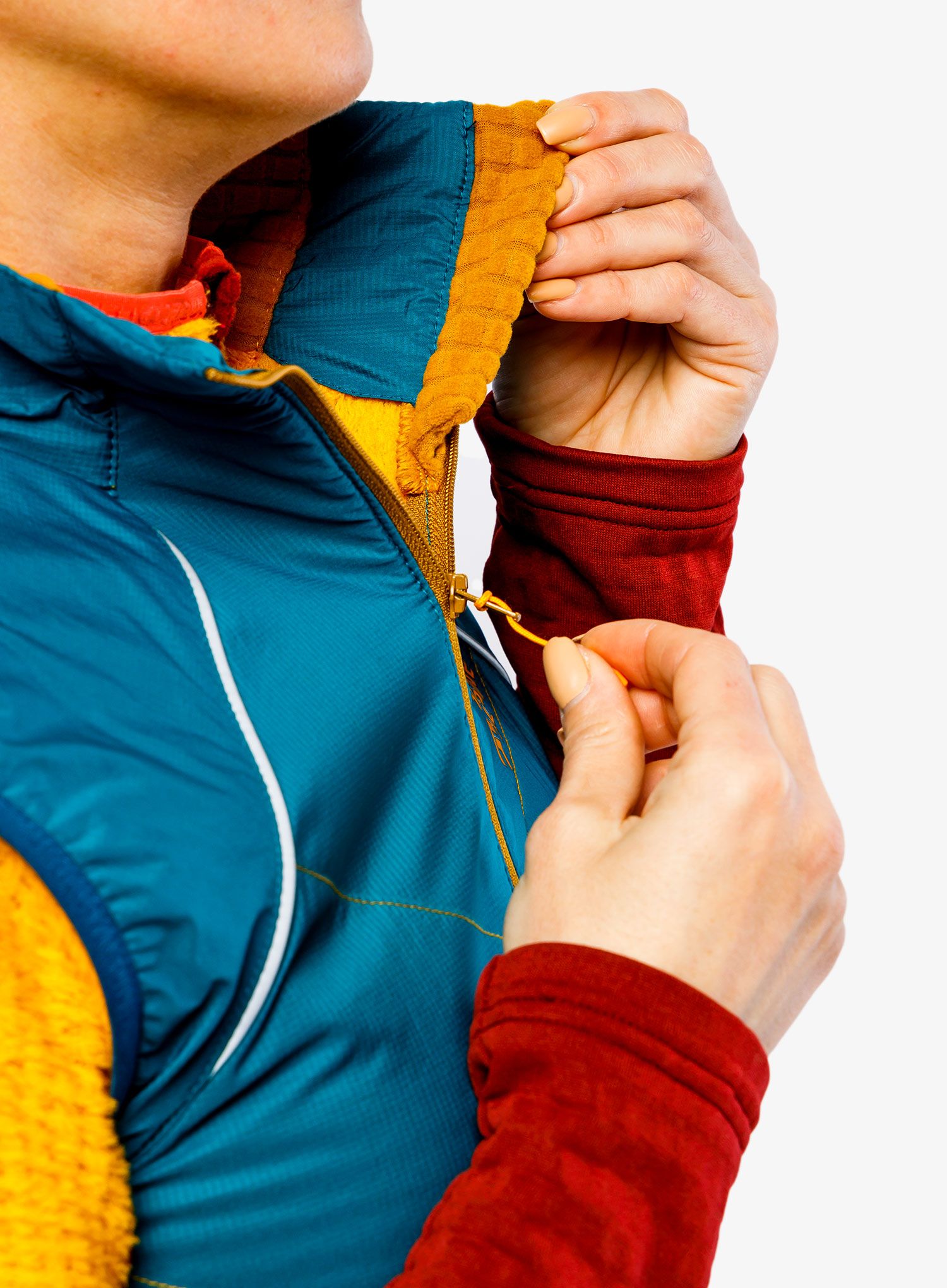 Ženski prsluk Direct Alpine Bora Vest Lady - emerald/mango