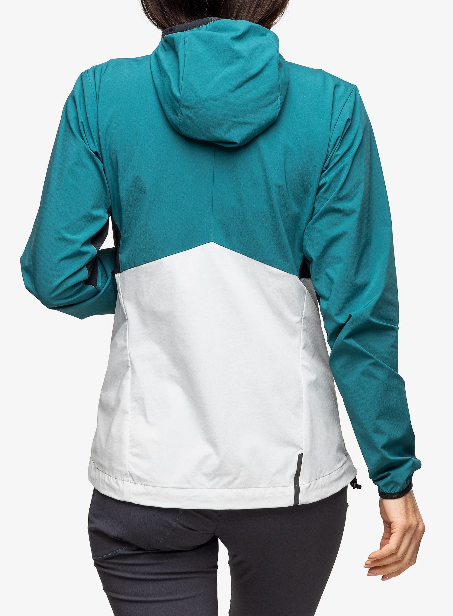 Ženska softshell jakna Direct Alpine Brenta Lady - emerald/grey