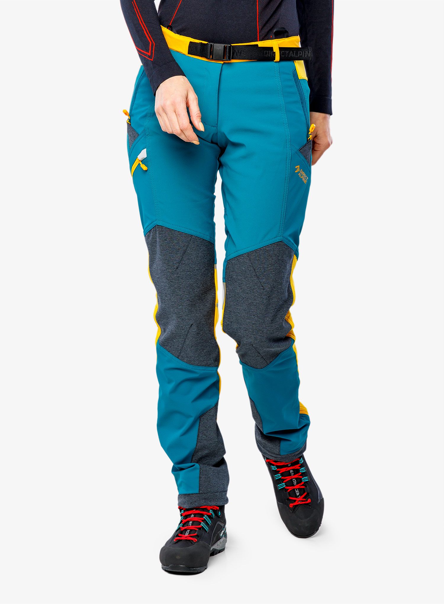 Ženske hlače Direct Alpine Cascade Lady - emerald/mango
