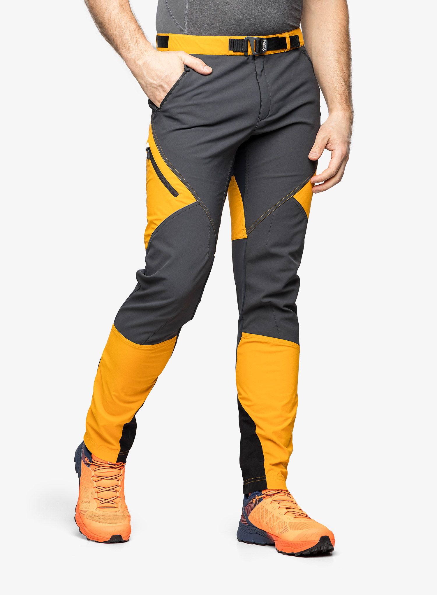 Trekking hlače Direct Alpine Cascade Light - anthracite/mango