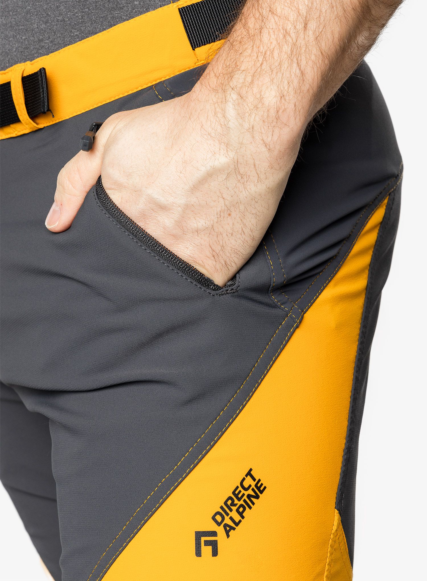 Trekking hlače Direct Alpine Cascade Light - anthracite/mango