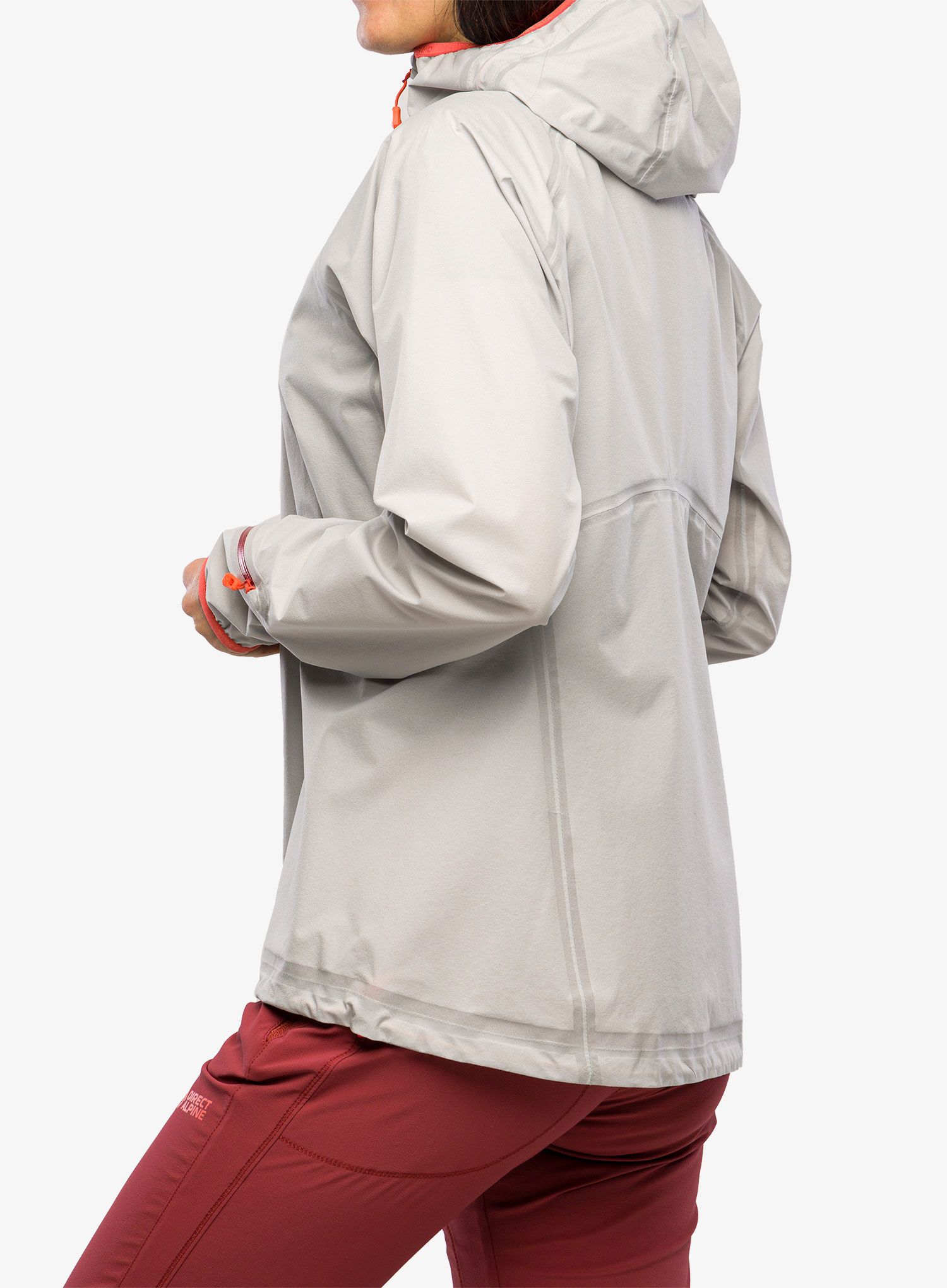 Ženska jakna s membranom Direct Alpine Cyclone Lady - grey/palisander