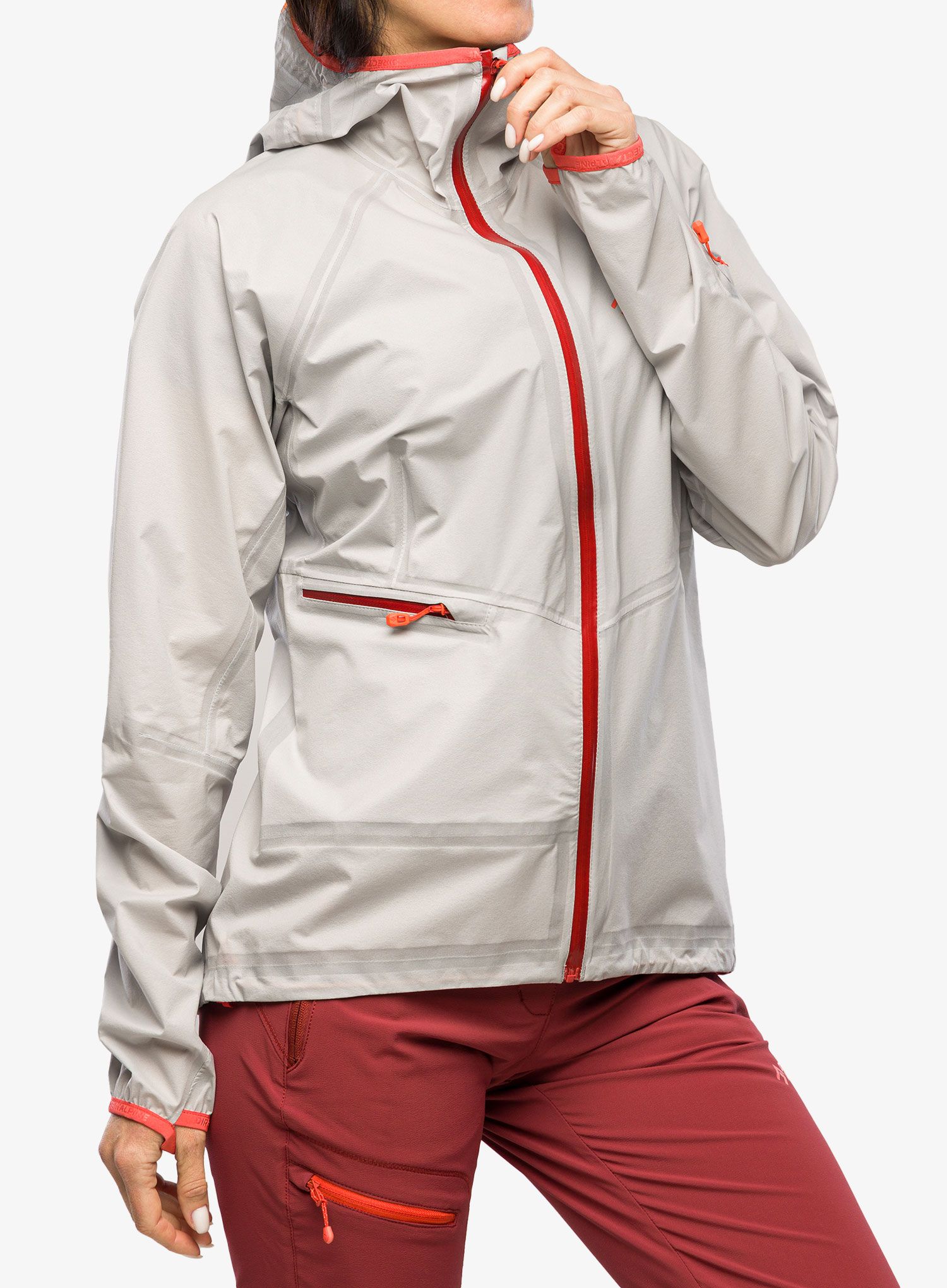 Ženska jakna s membranom Direct Alpine Cyclone Lady - grey/palisander