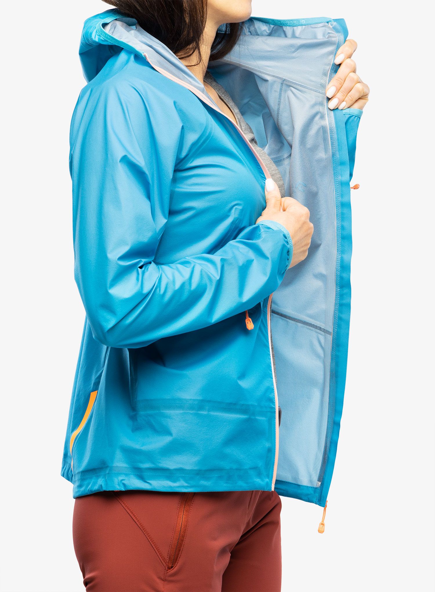 Ženska jakna s membranom Direct Alpine Cyclone Lady - ocean/coral