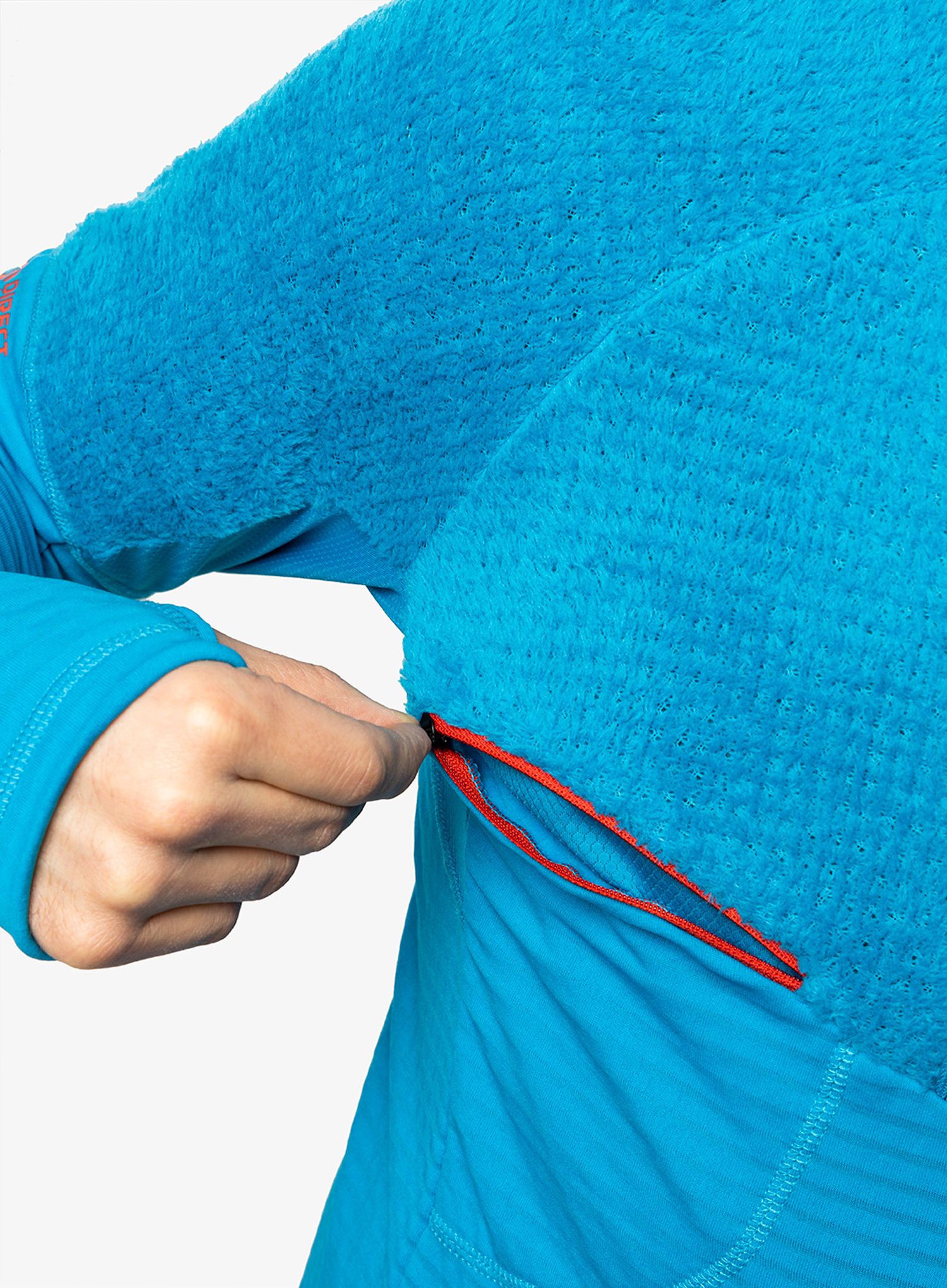 Dukserica Direct Alpine Dragon Pullover - ocean/brick