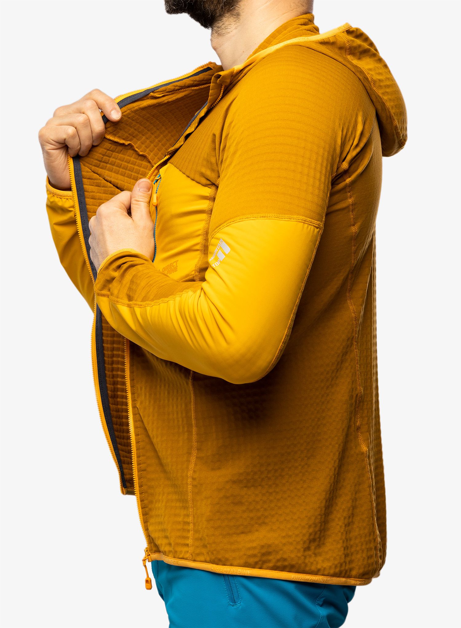 Majica s kapuljačom Direct Alpine Dragon - caramel/mango