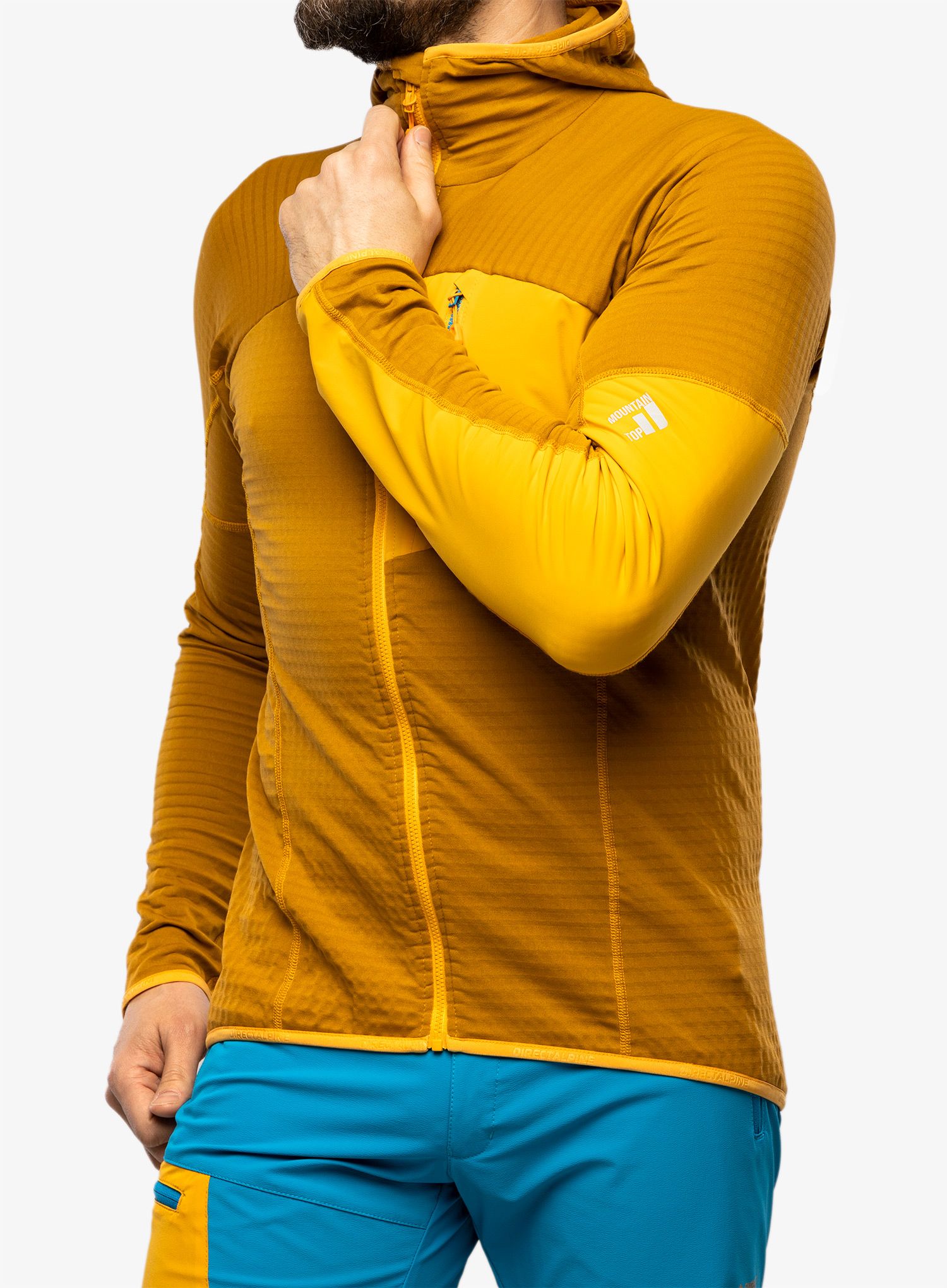 Majica s kapuljačom Direct Alpine Dragon - caramel/mango