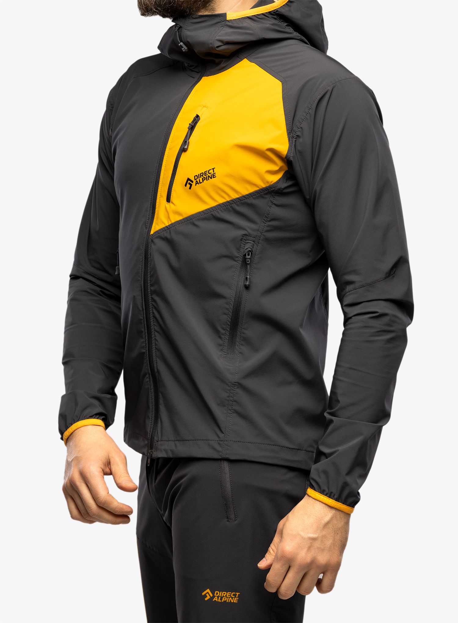 Vjetrovka Direct Alpine Dru Light - anthracite/mango