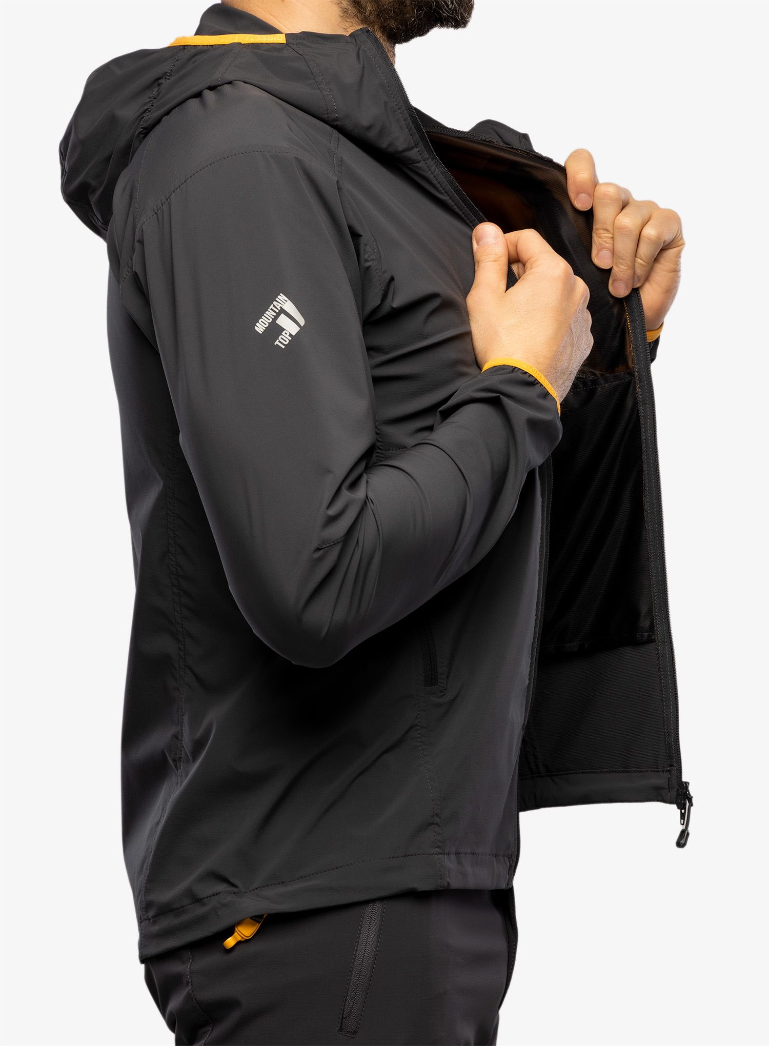 Vjetrovka Direct Alpine Dru Light - anthracite/mango
