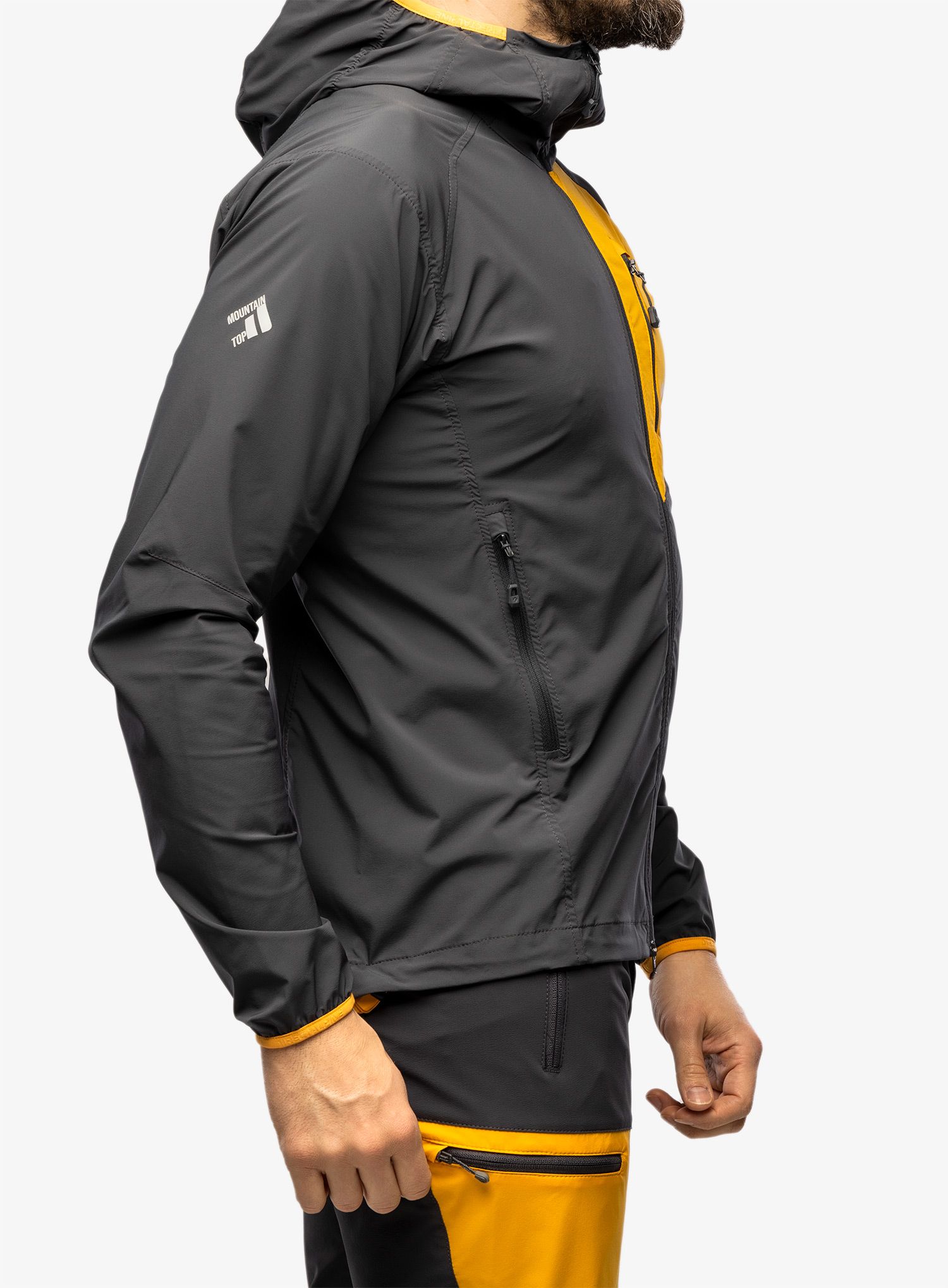 Vjetrovka Direct Alpine Dru Light - anthracite/mango