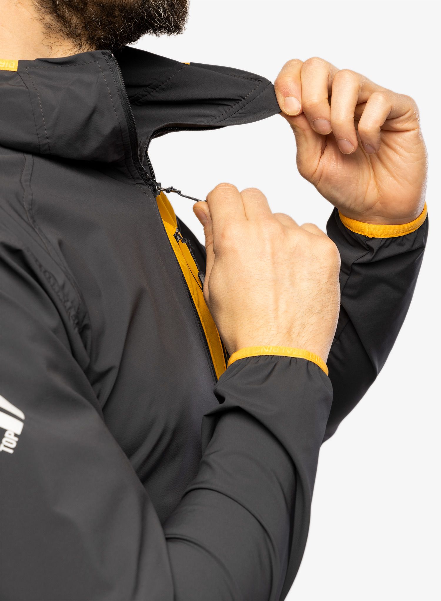 Vjetrovka Direct Alpine Dru Light - anthracite/mango