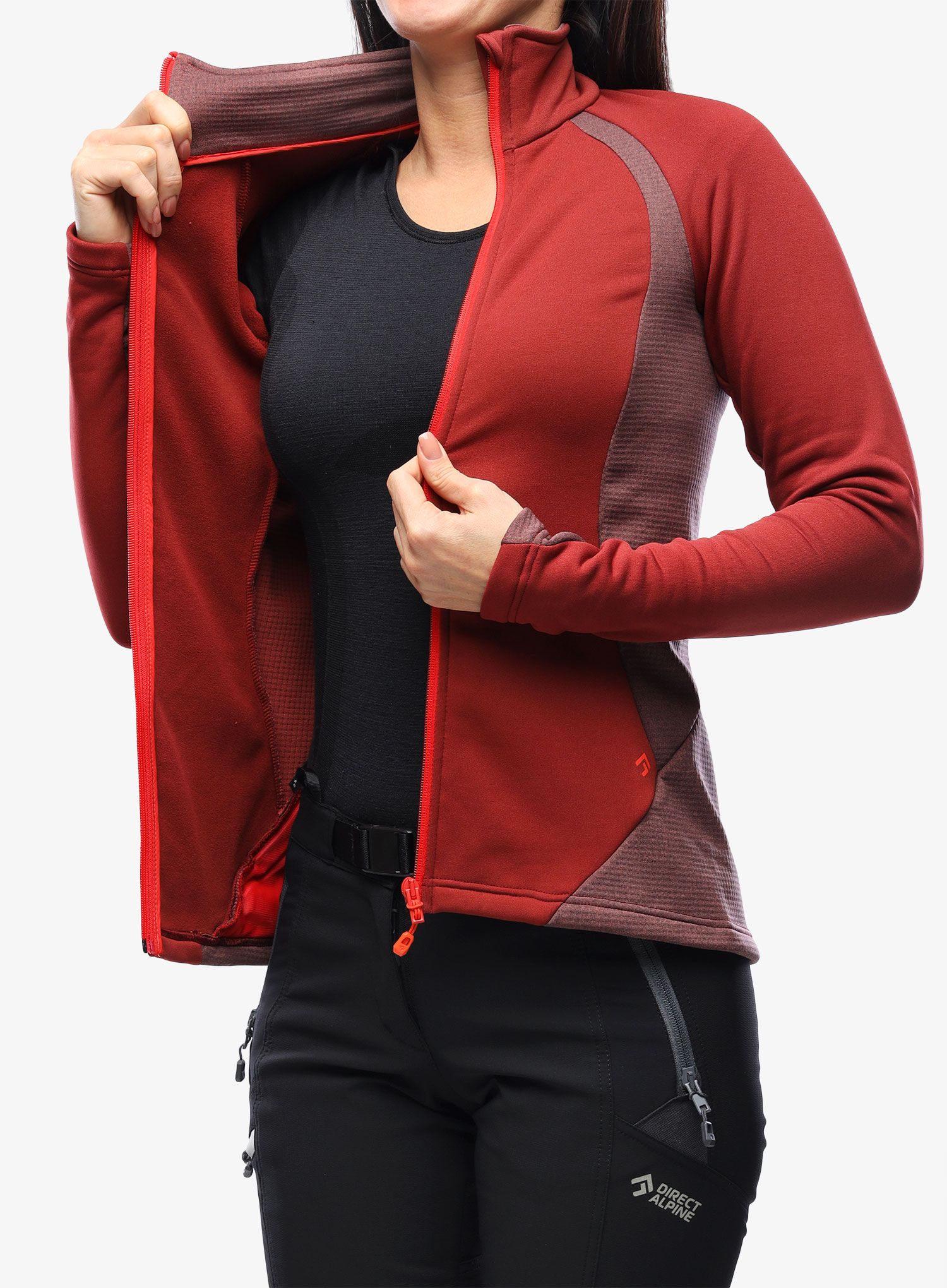 Ženska dukserica Direct Alpine Etna Lady - palisander/palisander