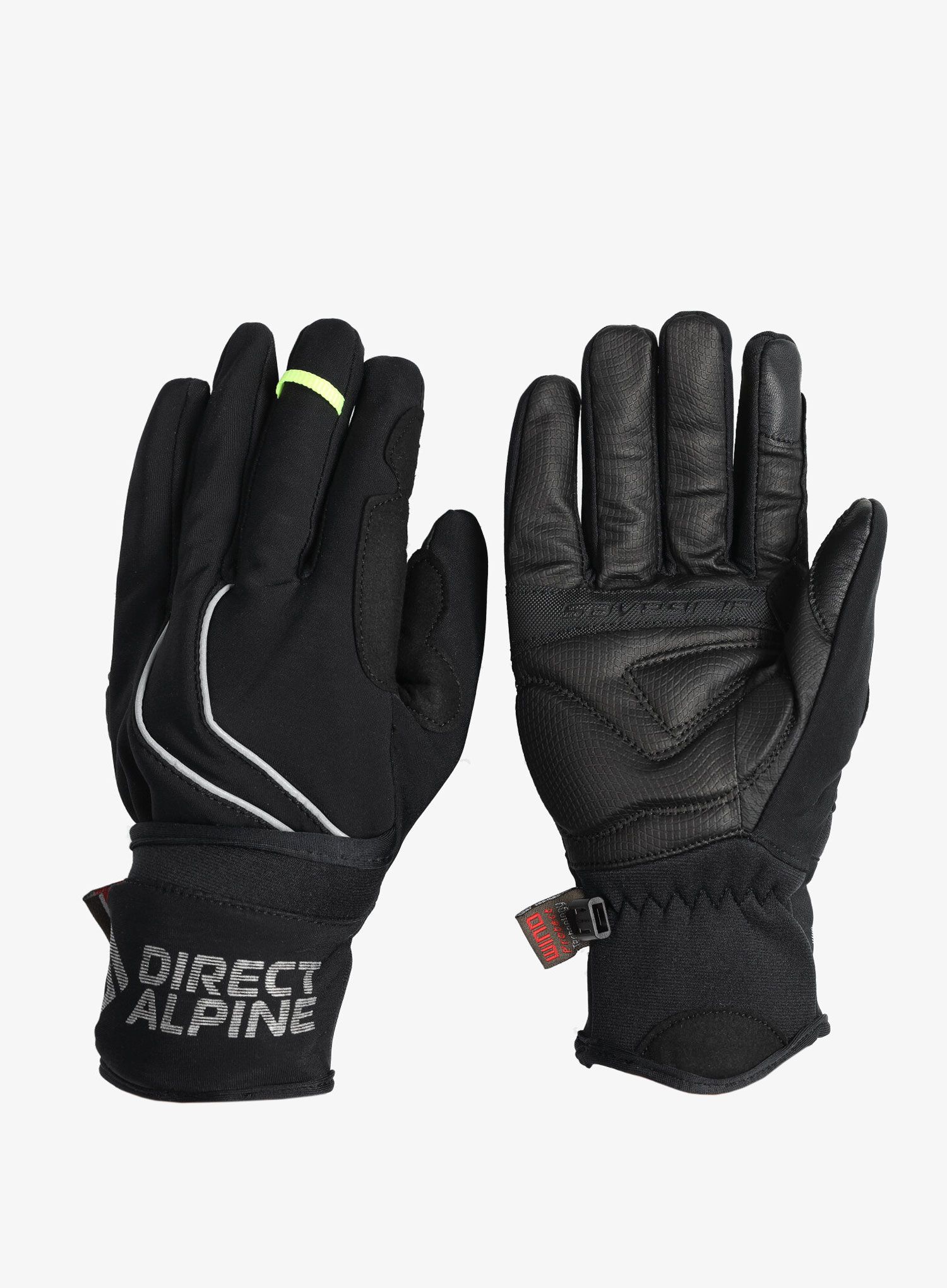 Softshell rukavice Direct Alpine Express Plus - black