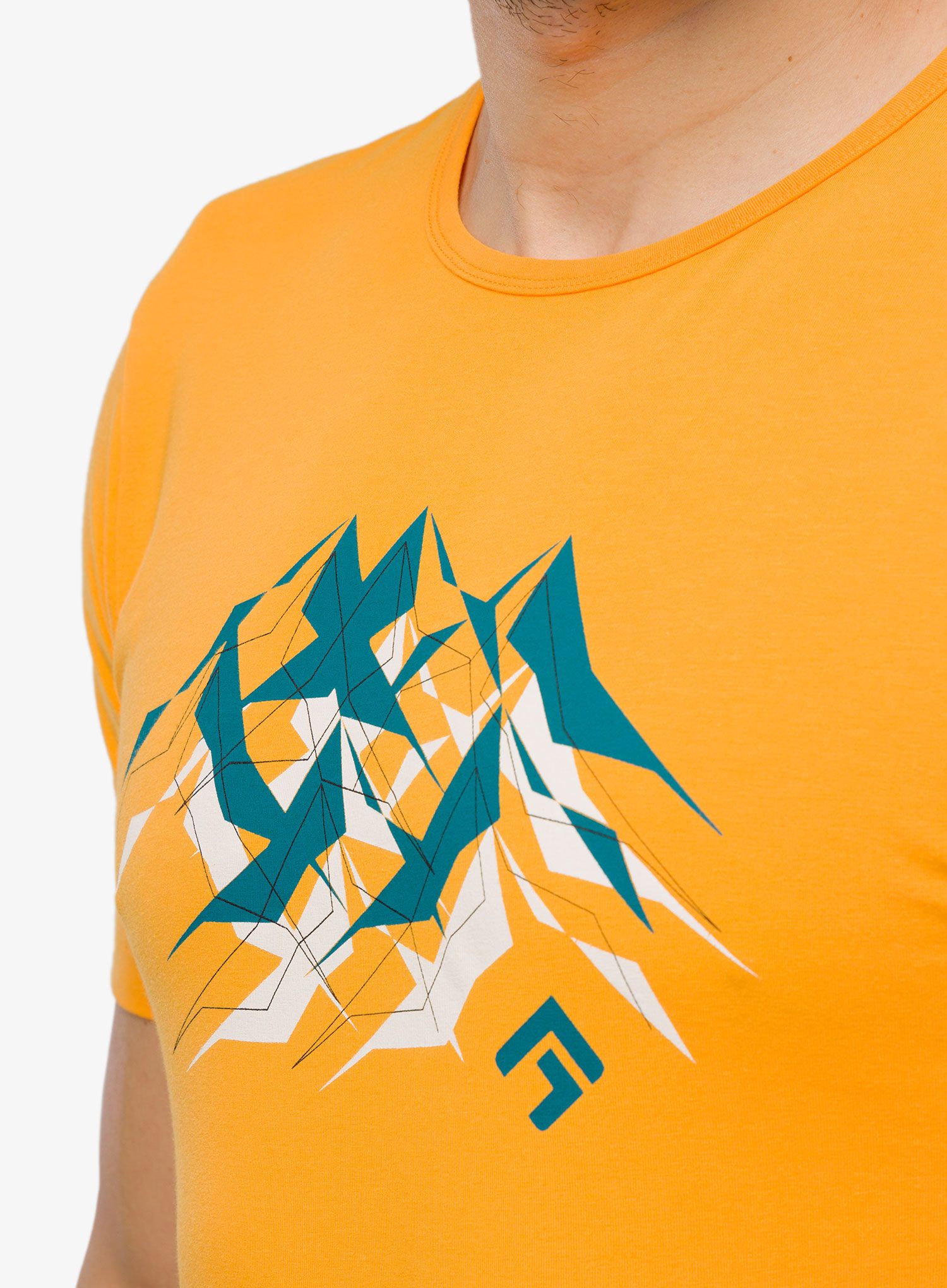 Pamučna majica Direct Alpine Flash - mango/mountains
