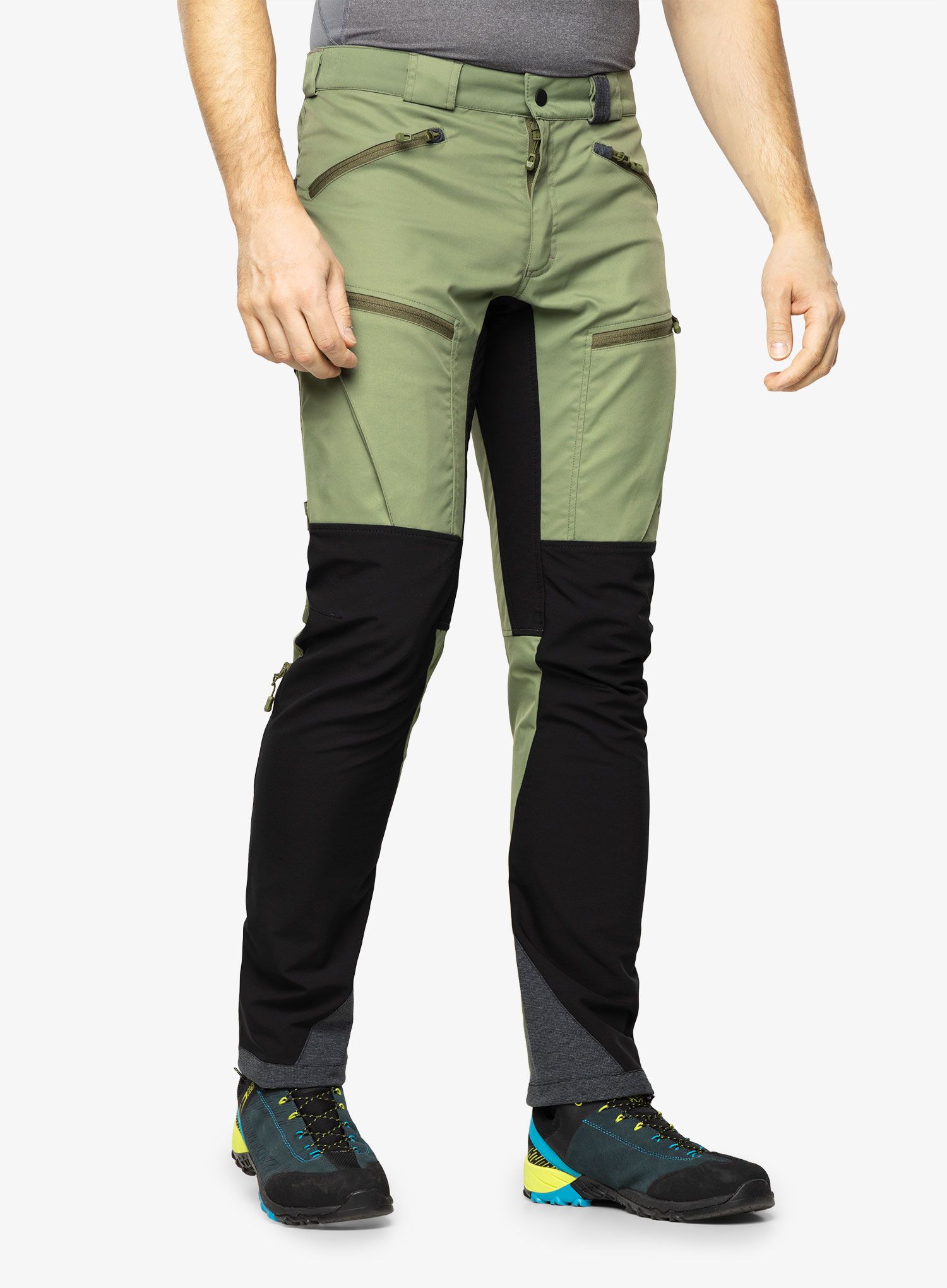 Trekking hlače Direct Alpine Fraser - khaki/black