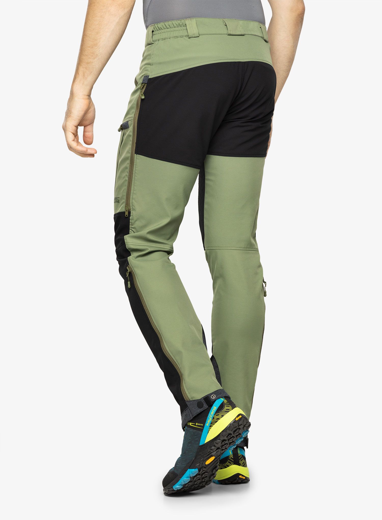 Trekking hlače Direct Alpine Fraser - khaki/black