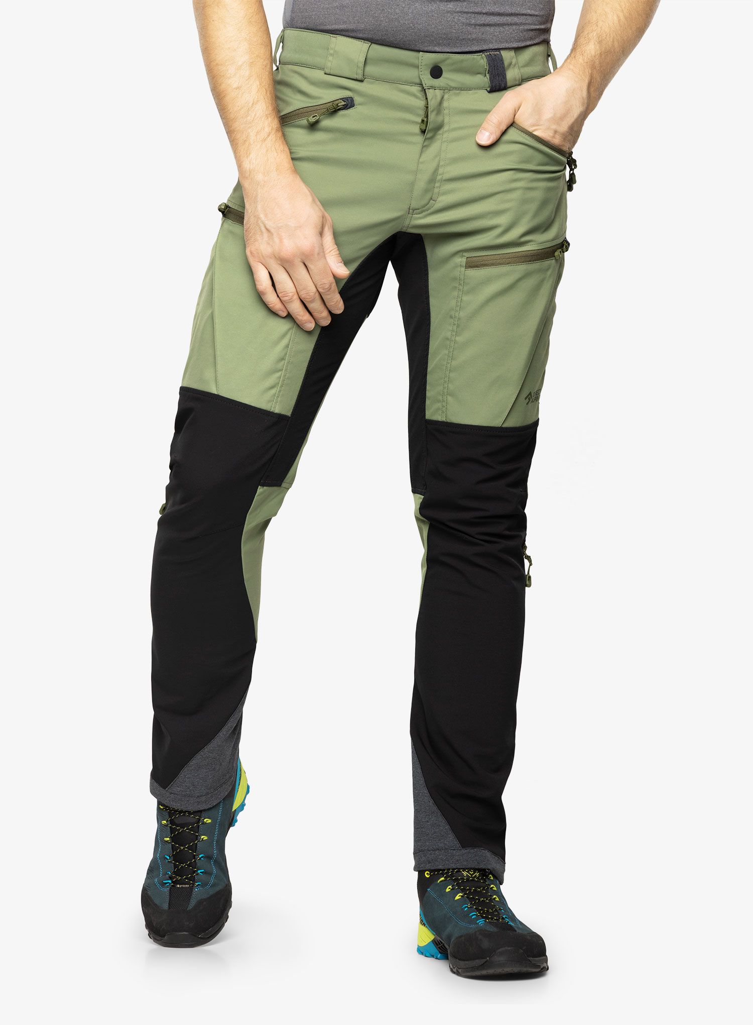 Trekking hlače Direct Alpine Fraser - khaki/black
