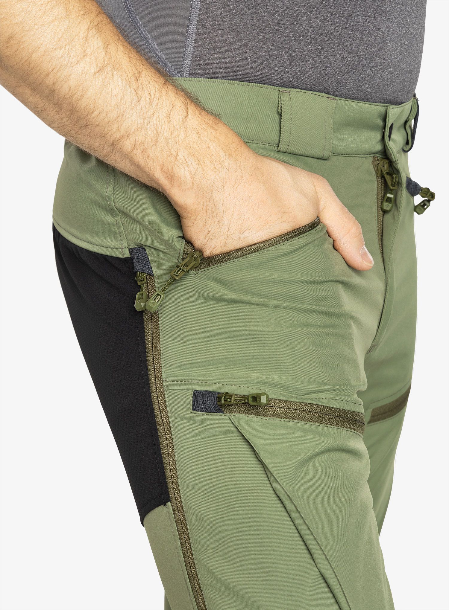 Trekking hlače Direct Alpine Fraser - khaki/black