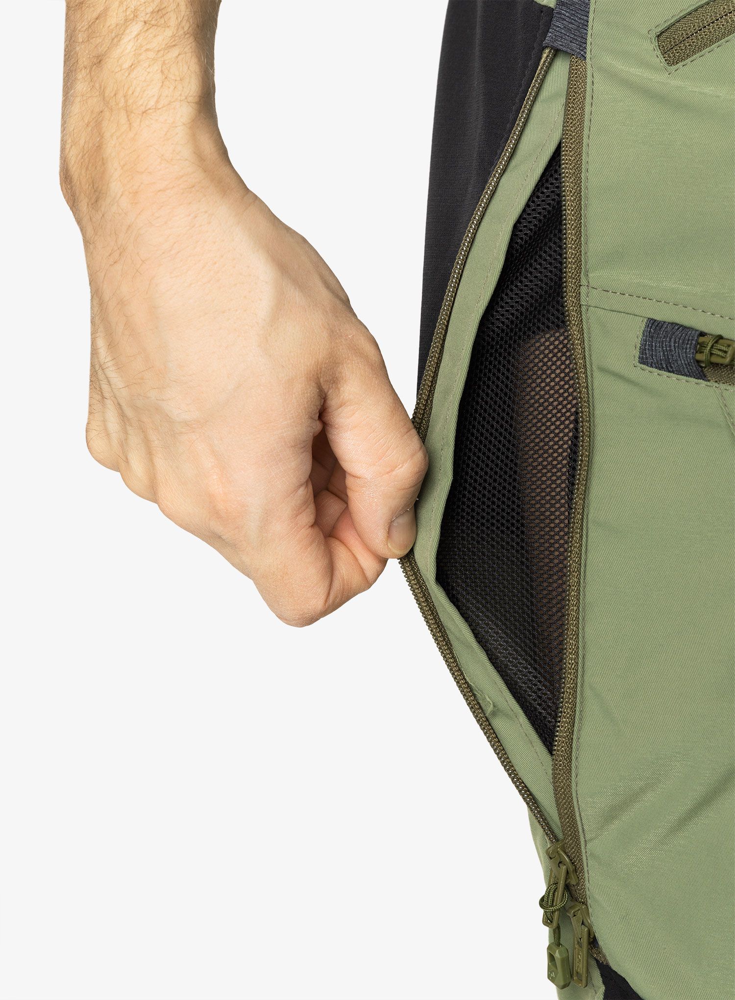 Trekking hlače Direct Alpine Fraser - khaki/black