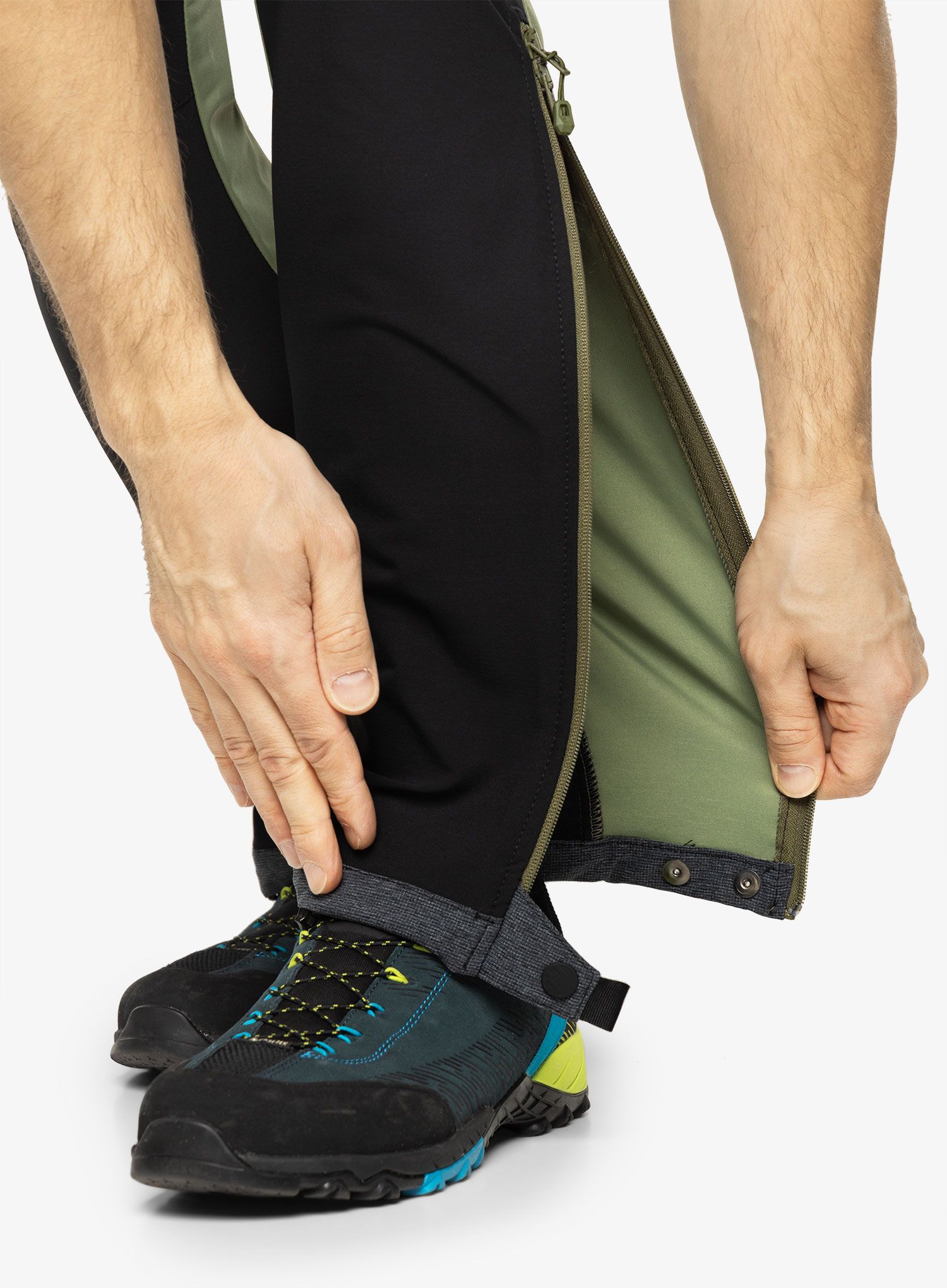 Trekking hlače Direct Alpine Fraser - khaki/black