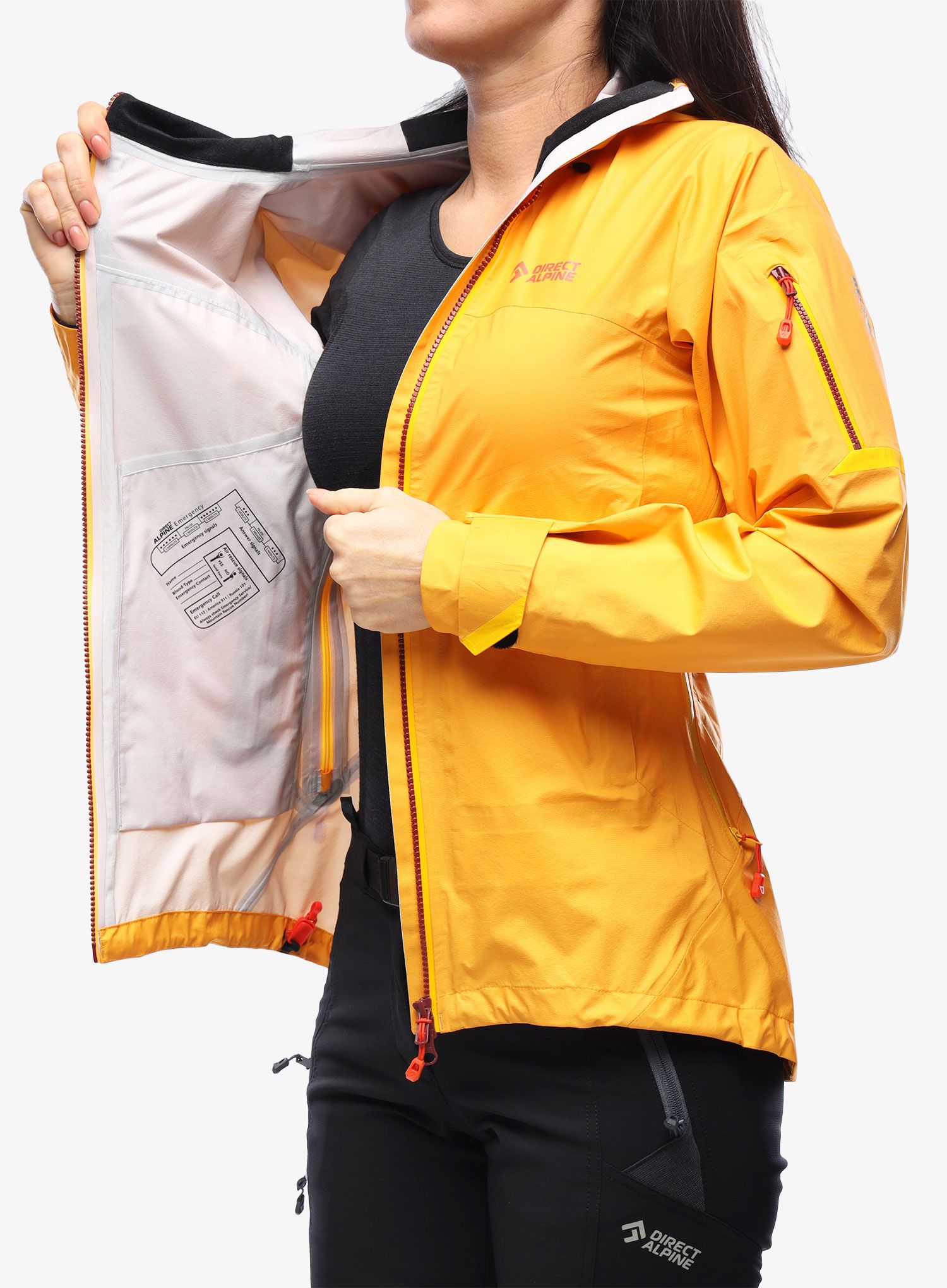Ženska jakna s membranom Direct Alpine Guide Lady - mango