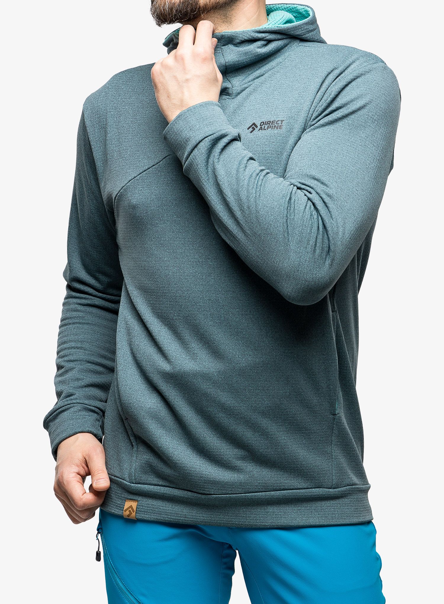 Majica s kapuljačom Direct Alpine Hoodie Tech - arctic