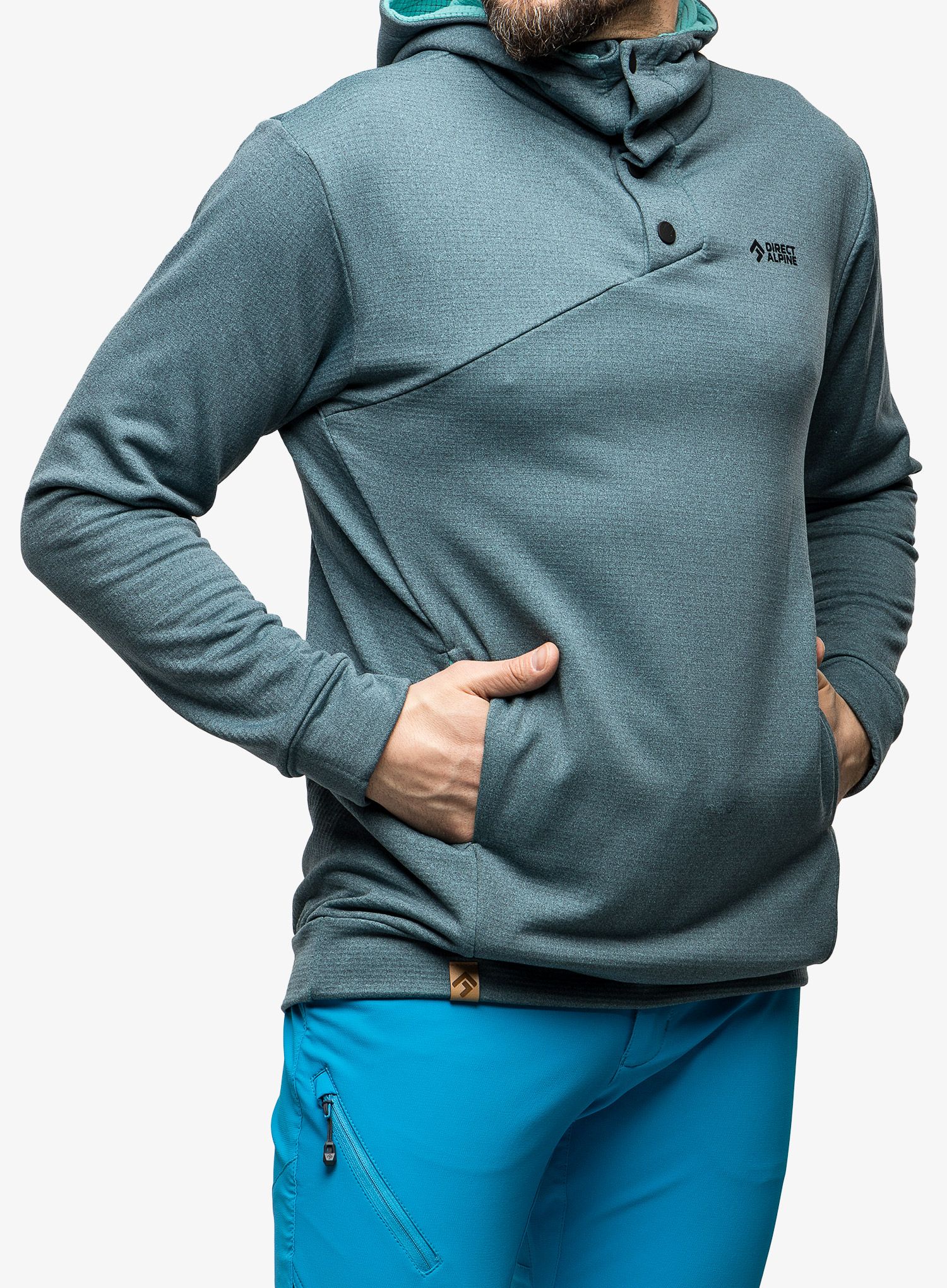 Majica s kapuljačom Direct Alpine Hoodie Tech - arctic