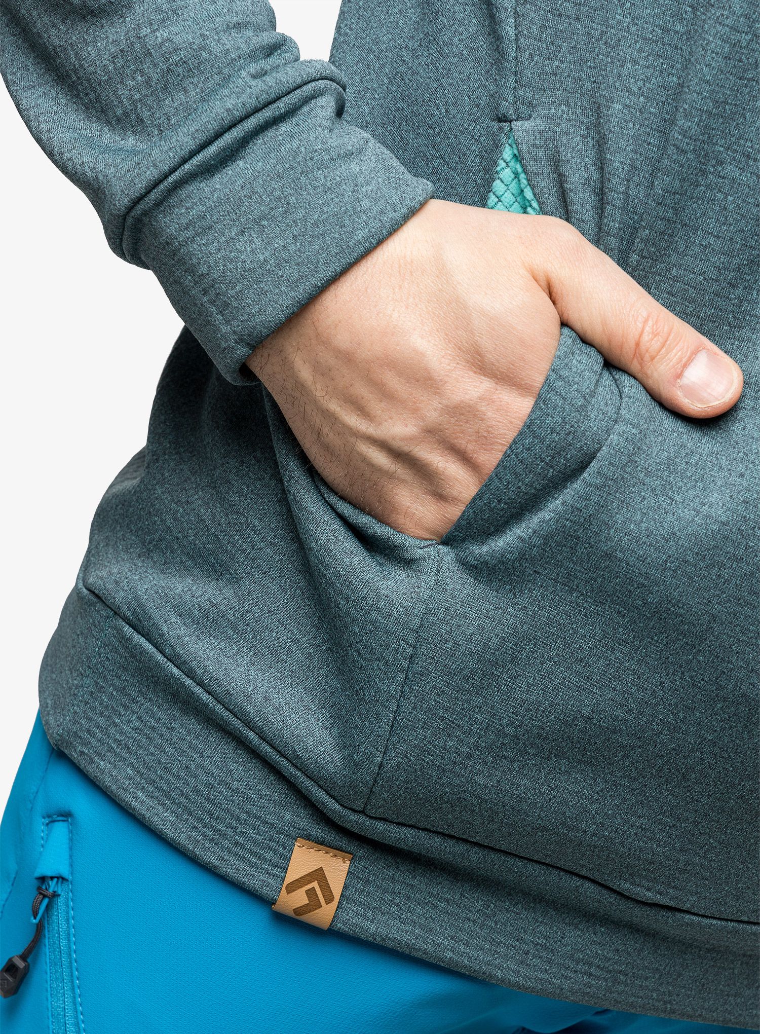 Majica s kapuljačom Direct Alpine Hoodie Tech - arctic