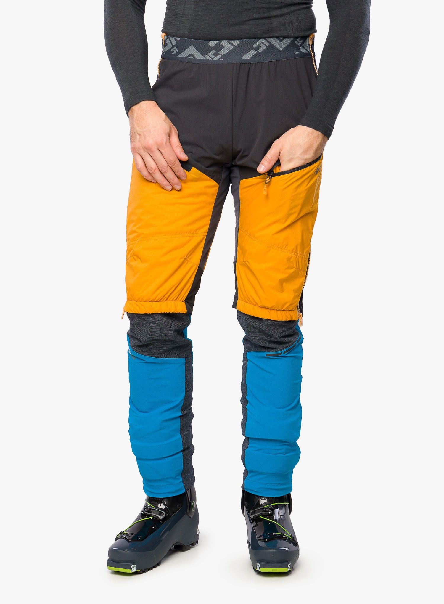 Kratke hlače s postavom Direct Alpine Logan Alpha - mango/anthracite