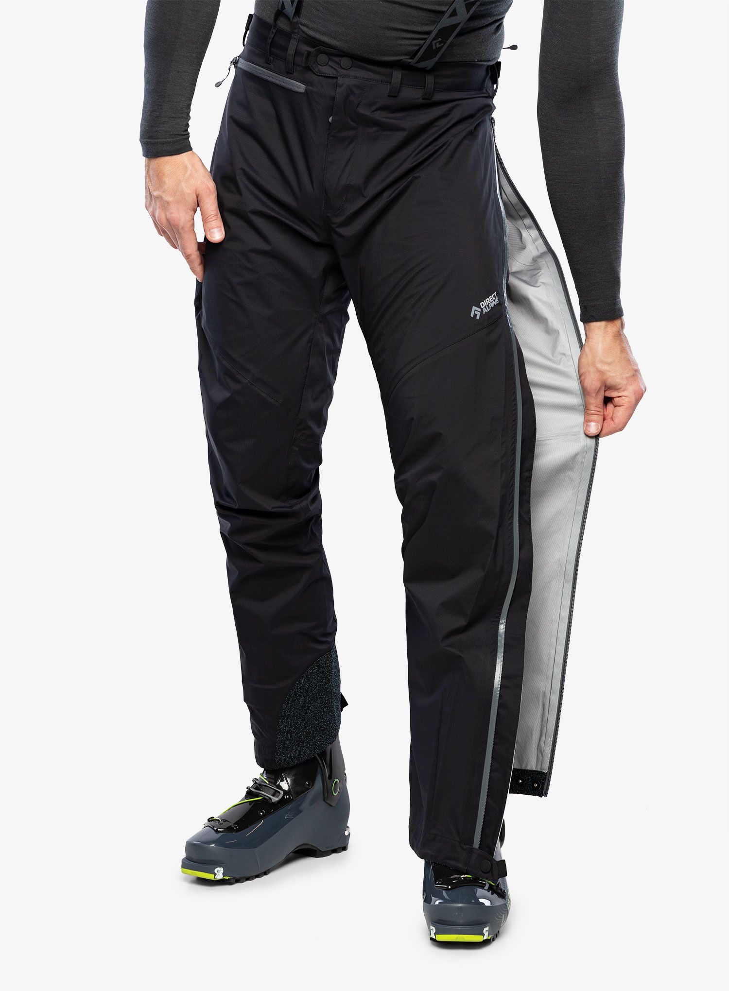 Kišne hlače Direct Alpine Midi - black