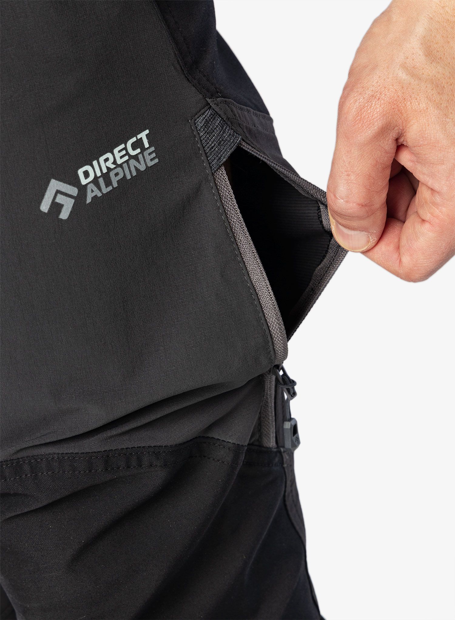 Hlače Direct Alpine Patrol Tech - anthr/black