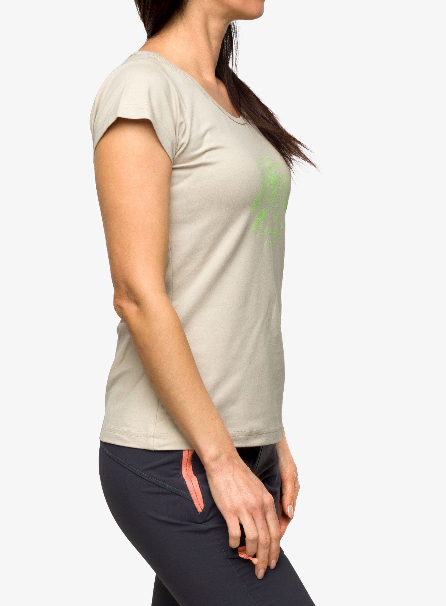 Ženska majica s tiskom Direct Alpine Sonora Lady - stone/nature