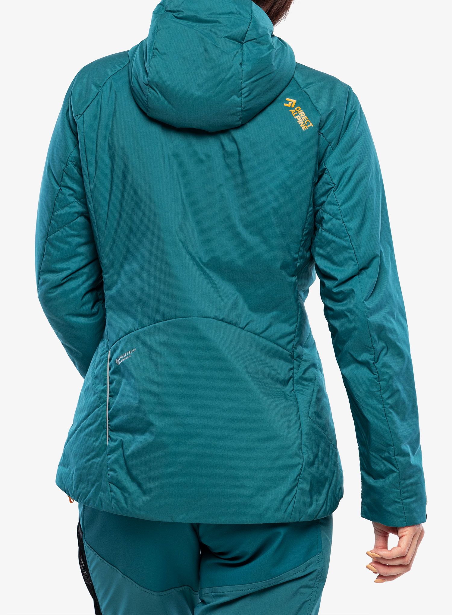 Ženska jakna Direct Alpine Uniq Lady - emerald/mango