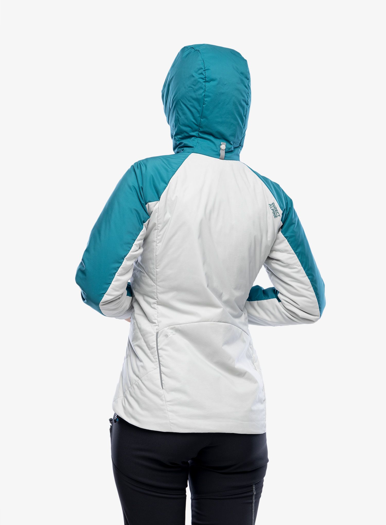 Pernata jakna Direct Alpine Uniq Lady - emerald/grey