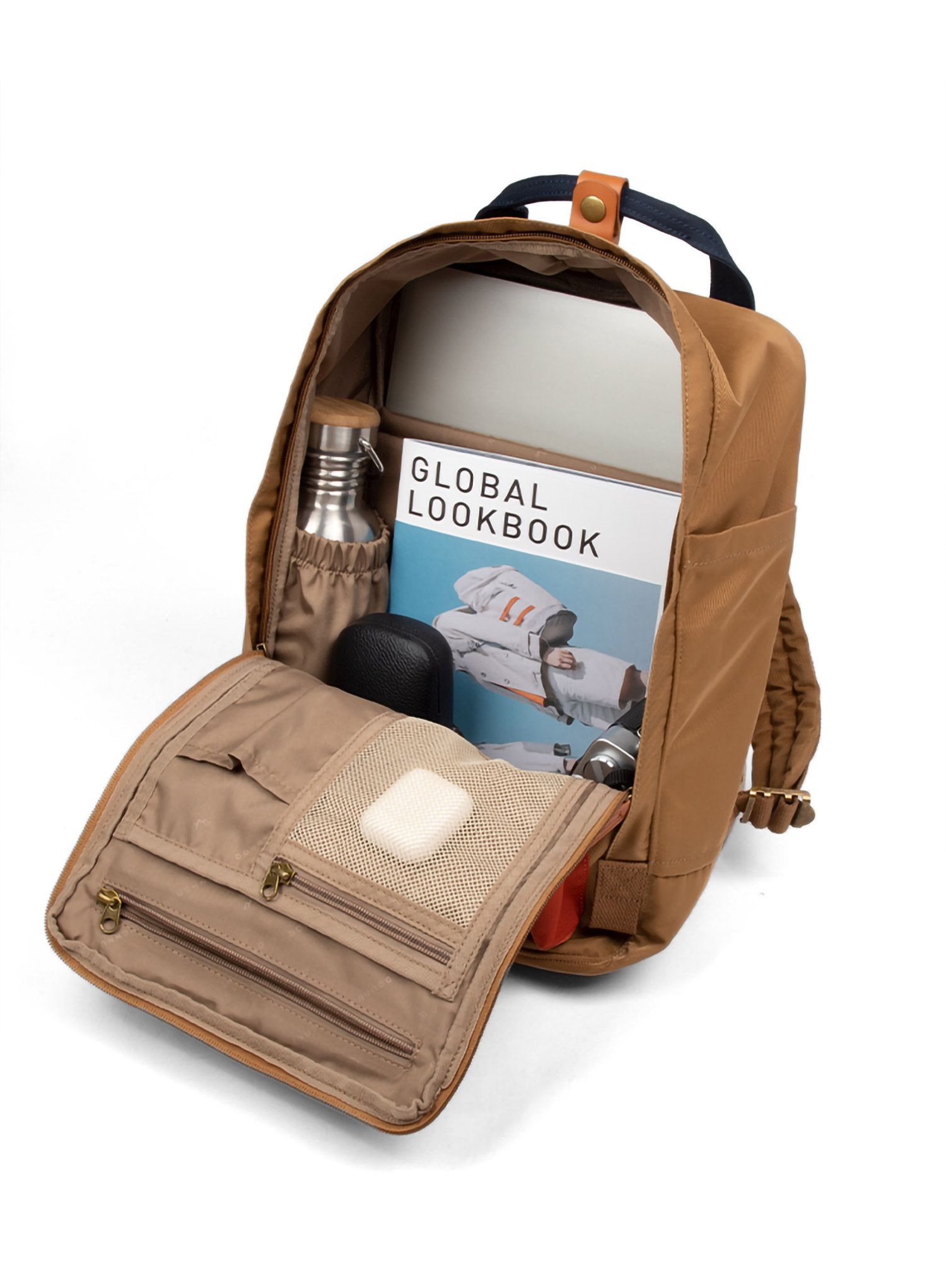 Urbani ruksak Doughnut Macaroon Earth Tone - khaki/clay soil
