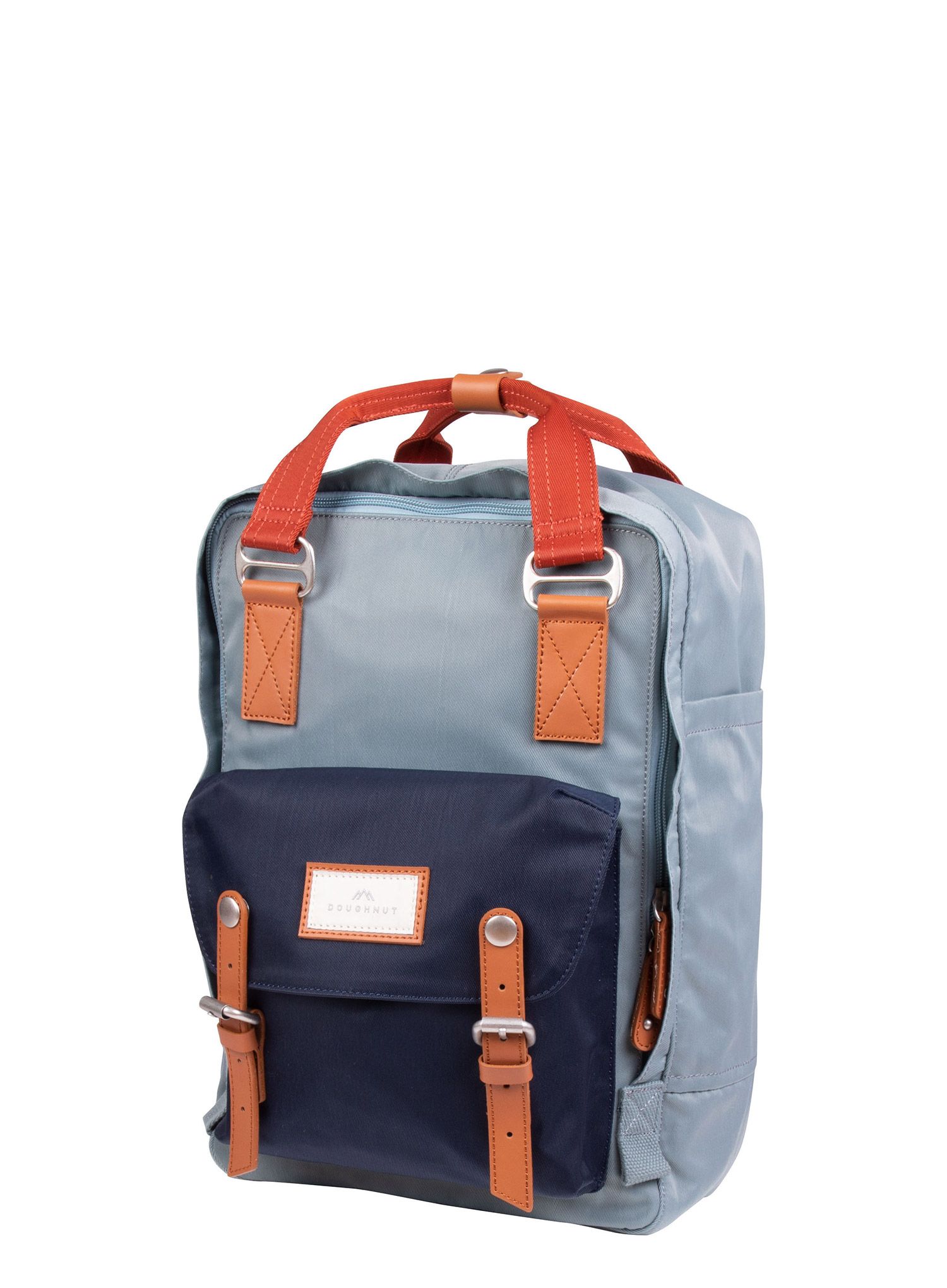 Ruksak za laptop Doughnut Macaroon Earth Tone - washed denim/nautical