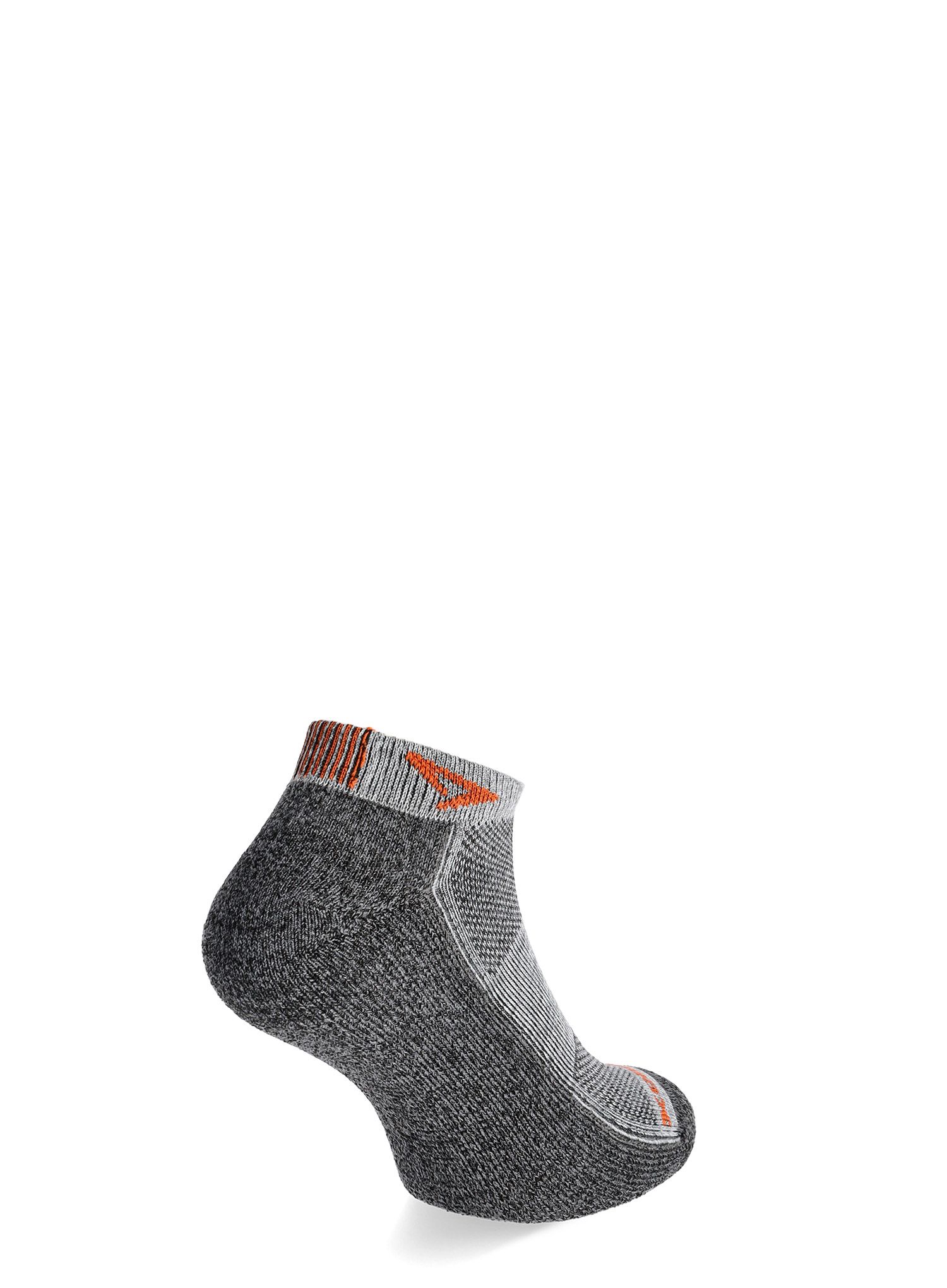 Čarape za trčanje Drymax Extra Protection Running Mini Crew - graphite/orange