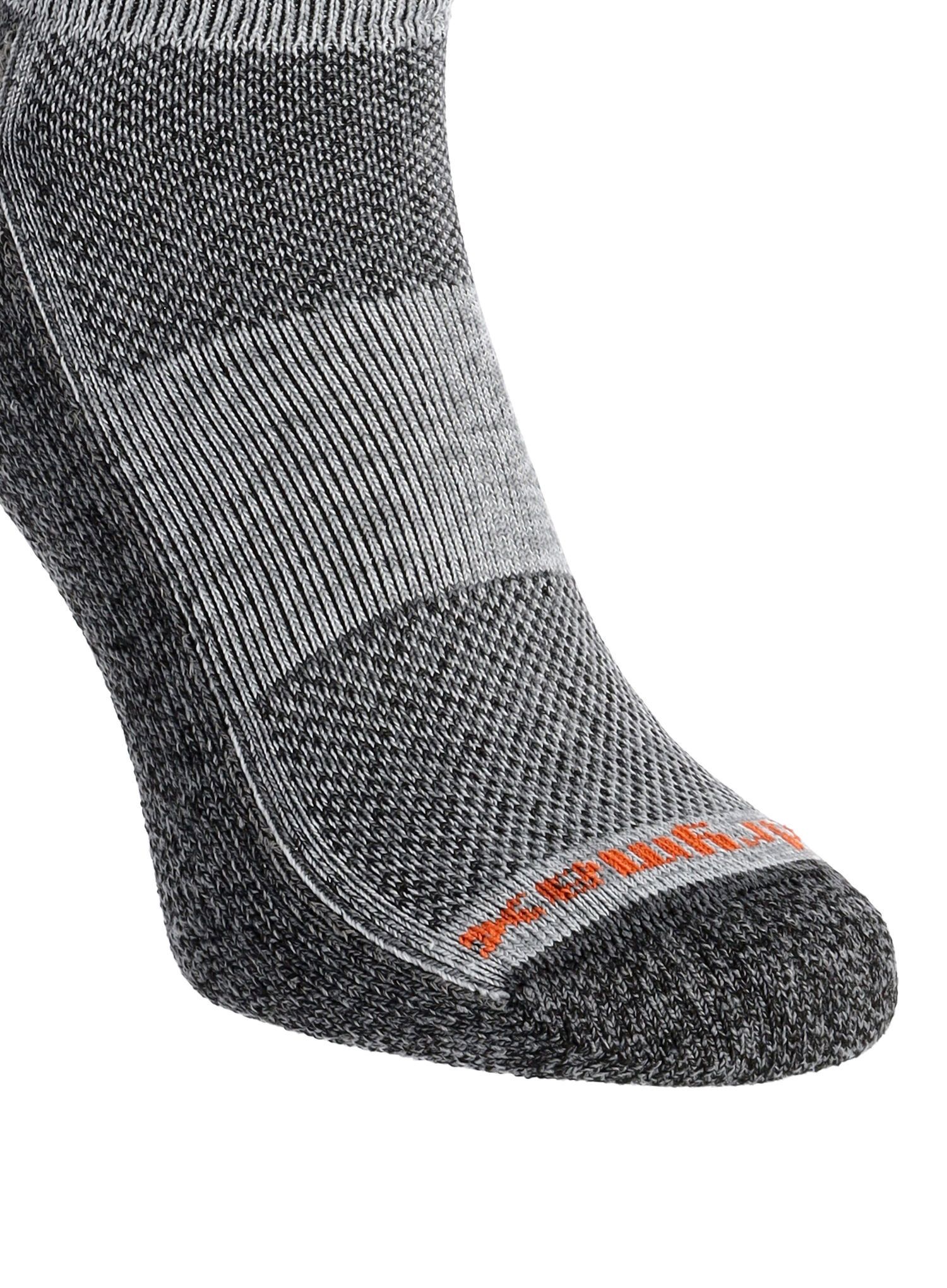 Čarape za trčanje Drymax Extra Protection Running Mini Crew - graphite/orange