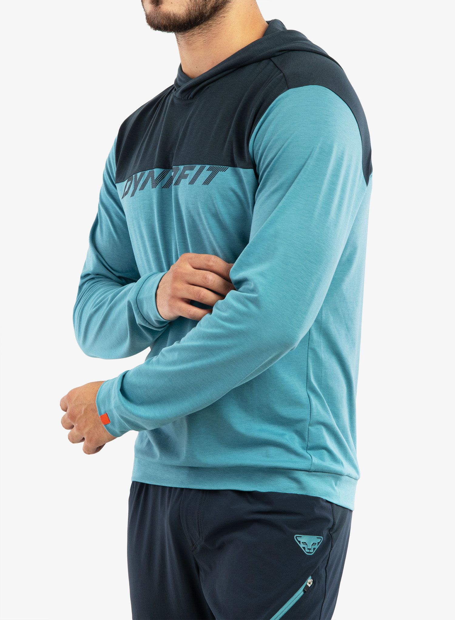 Majica s kapuljačom Dynafit 24/7 Drirelease Hoody  - storm blue blueberry