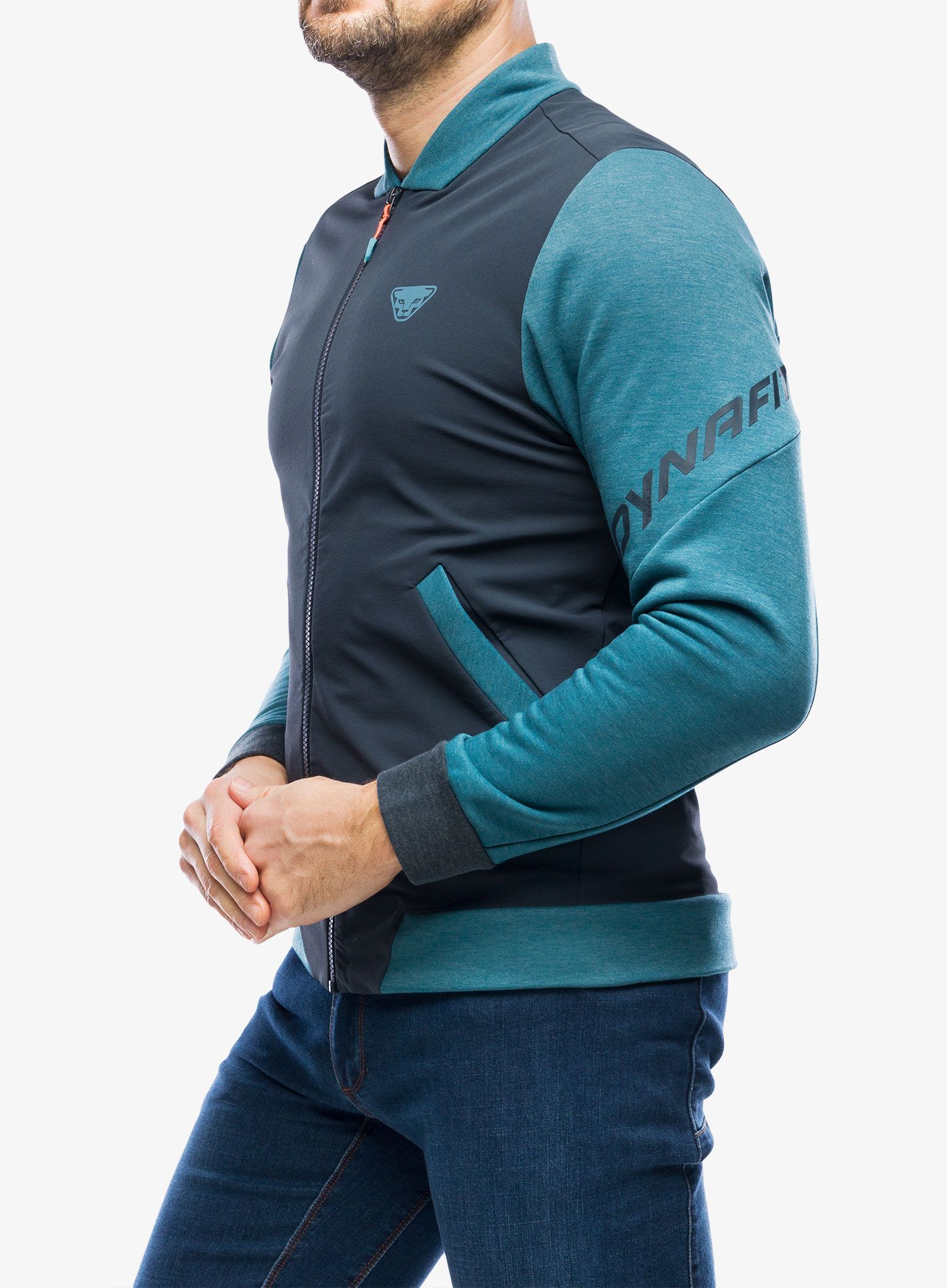 Jakna Dynafit 24/7 PTC Varsity Jacket - mallard blue