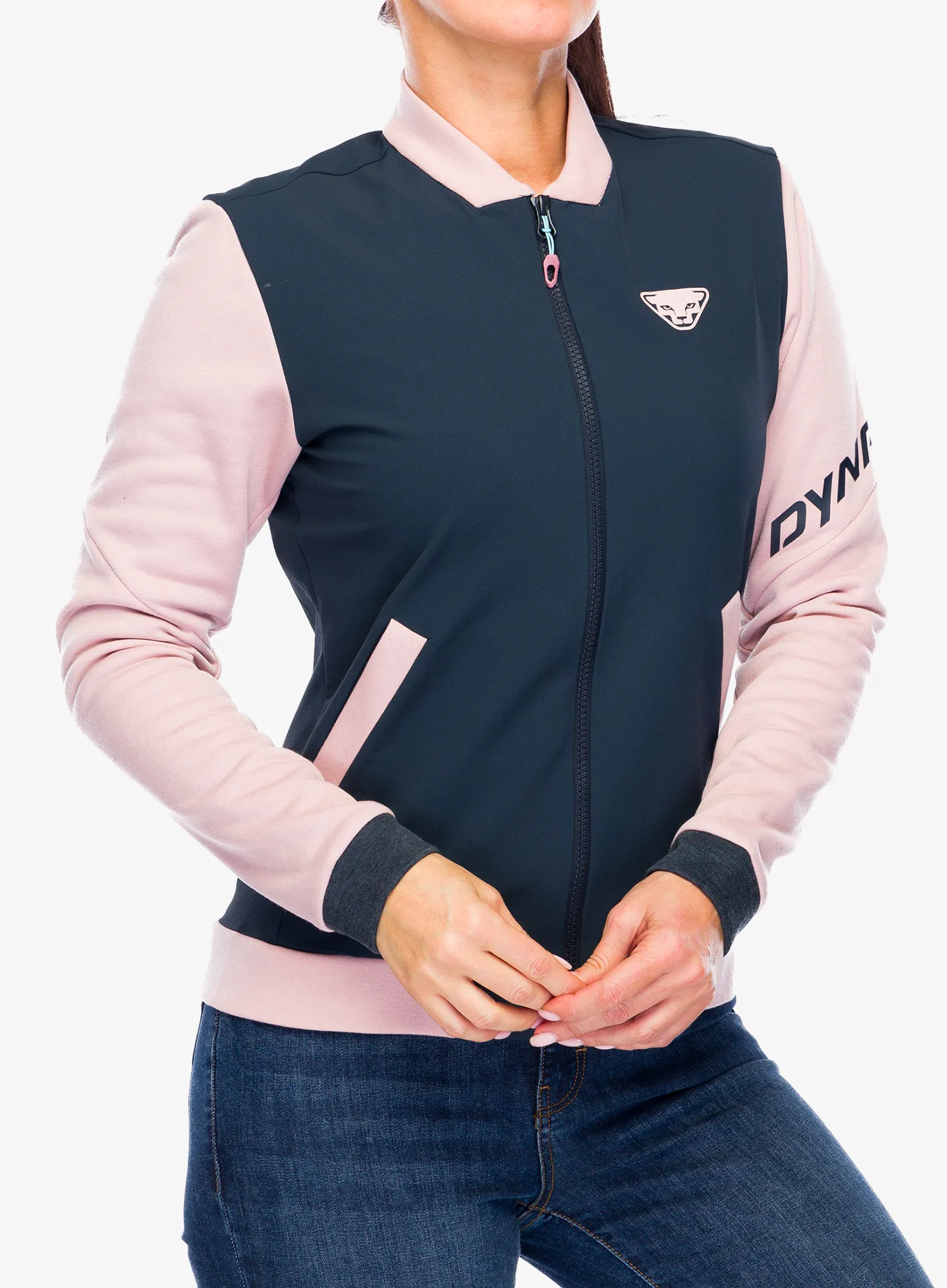 Ženska jakna Dynafit 24/7 PTC Varsity Jacket - pale rose