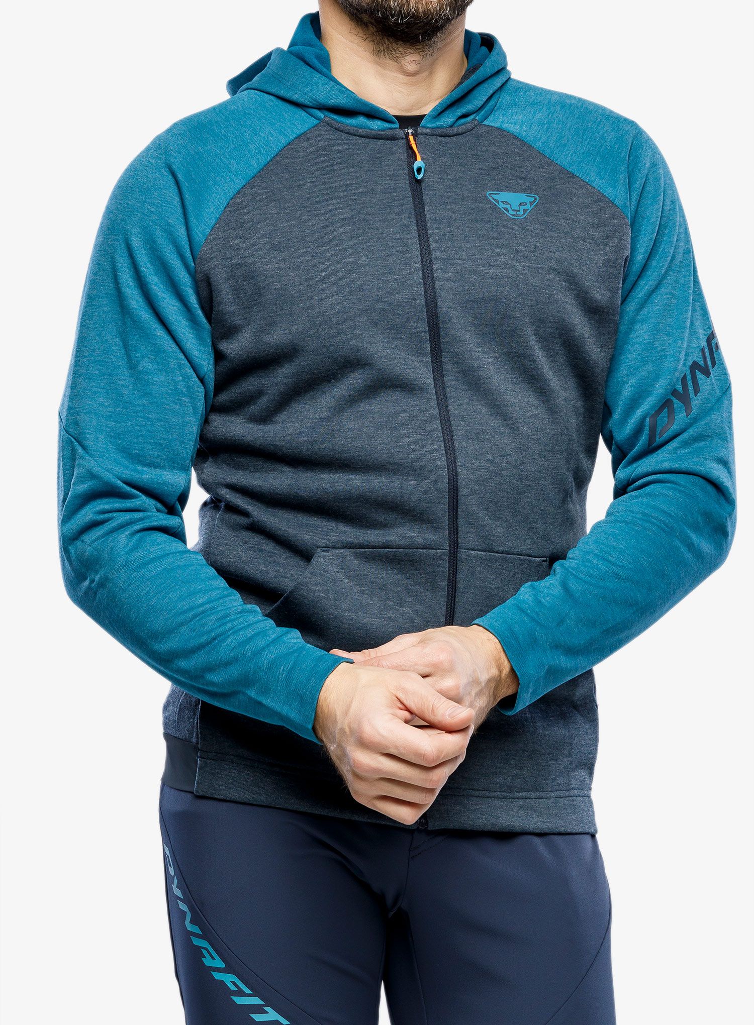 Dukserica od flisa Dynafit 24/7 Polartec Zip Hoody - mallard blue