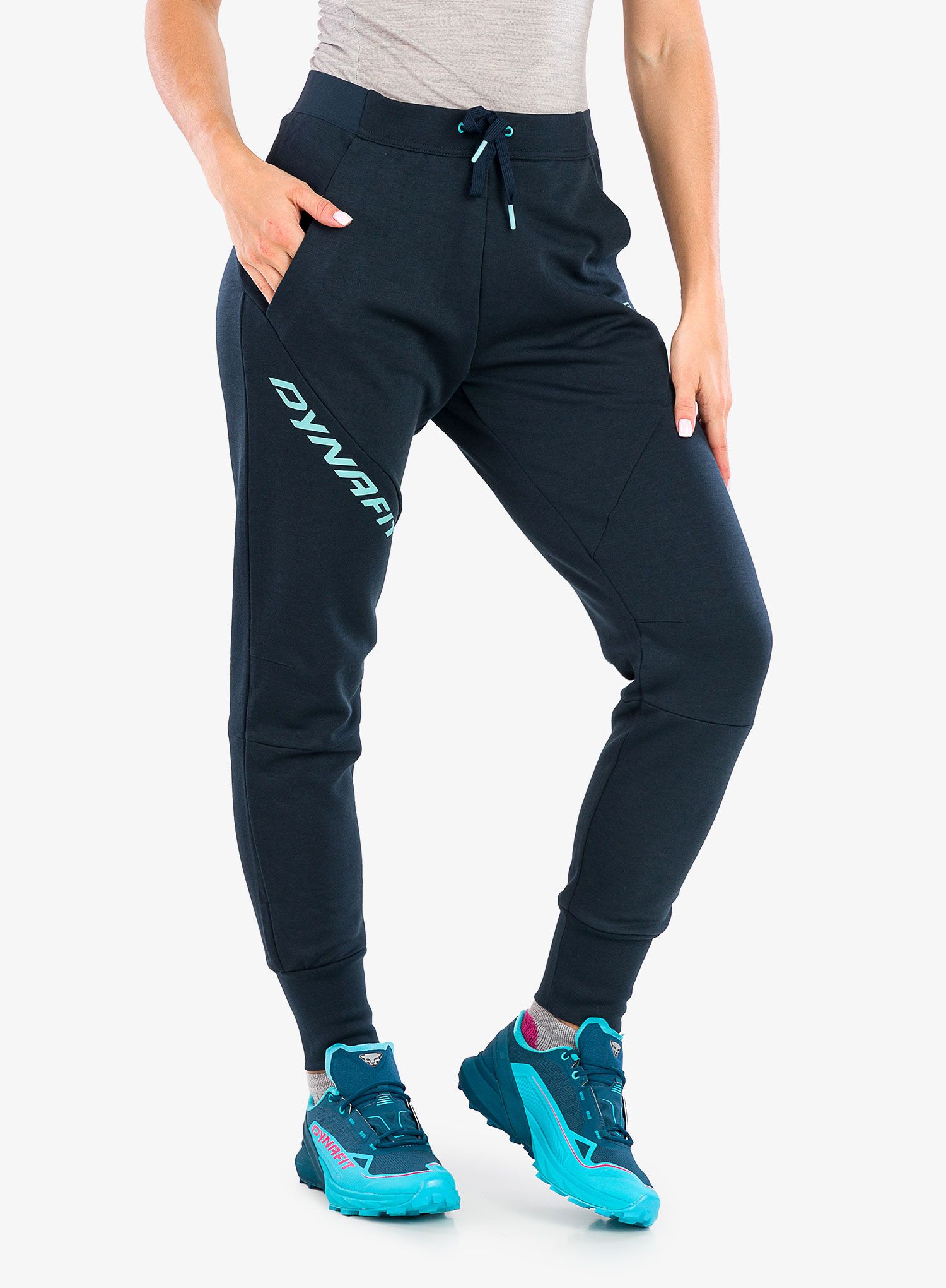 Ženske hlače Dynafit 24/7 Track Pant - blueberry/marine blue