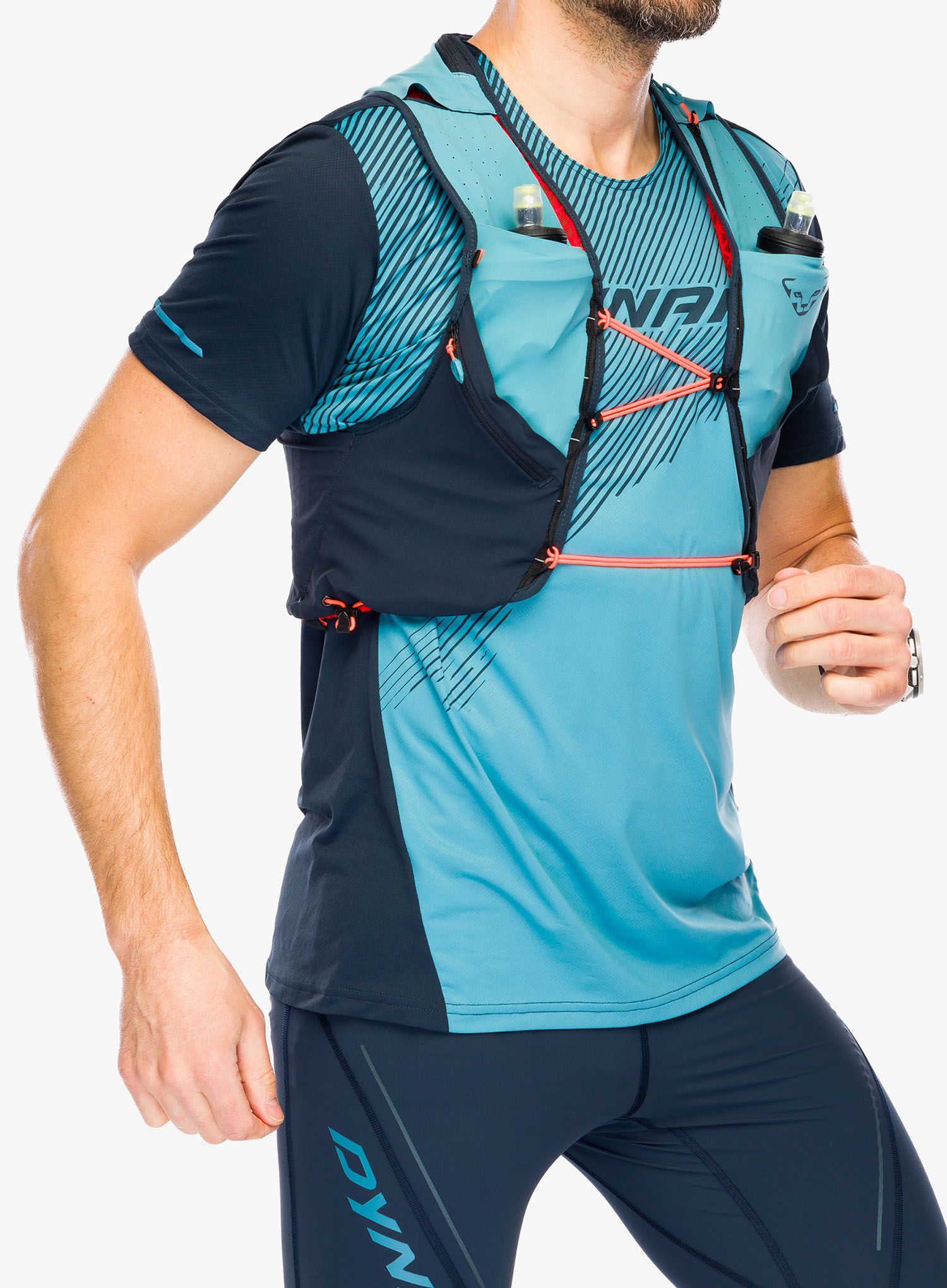 Prsluk za trčanje Dynafit Alpine 8 Vest - storm blue/blueberry