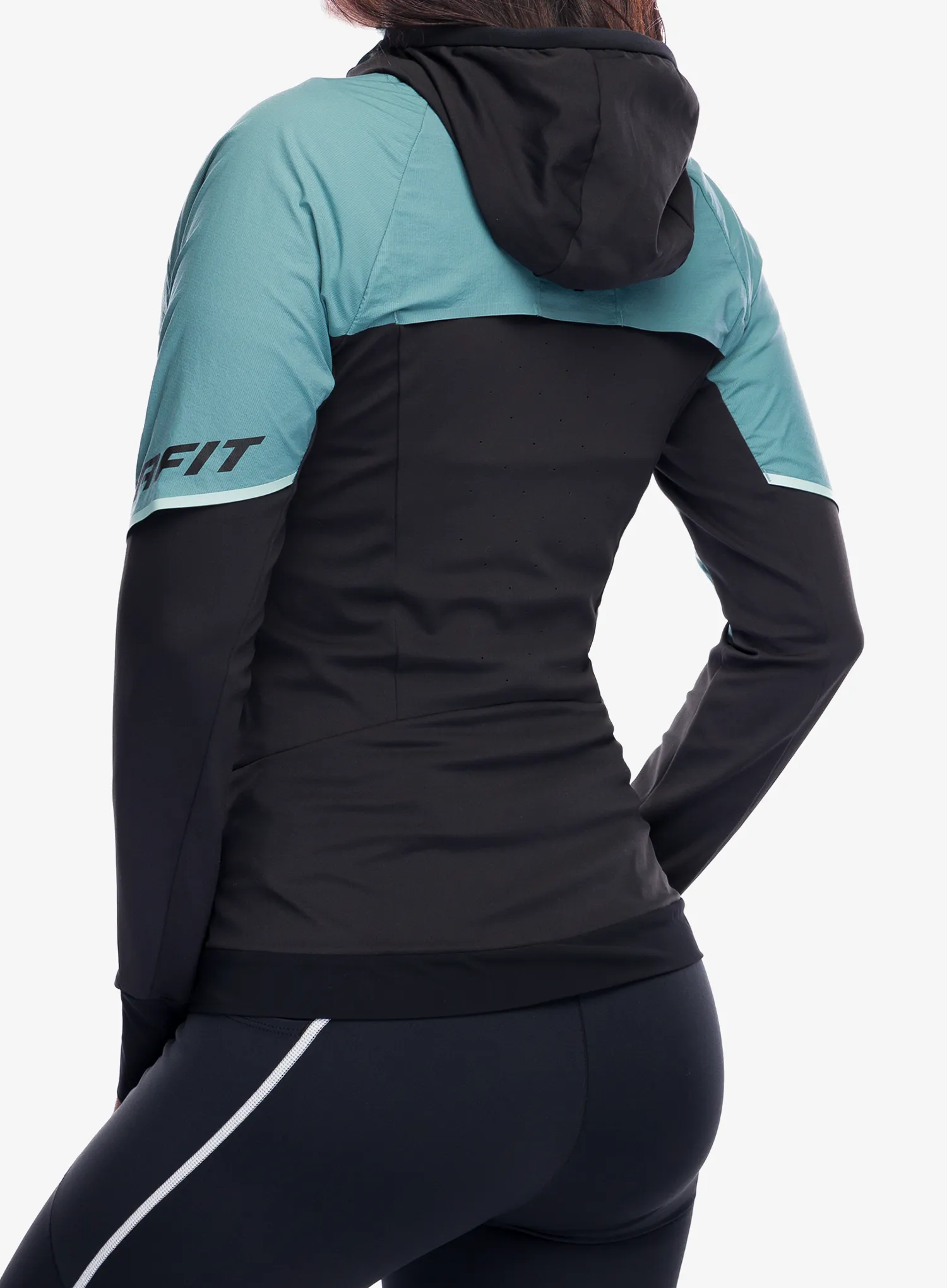 Ženska hibridna jakna Dynafit Alpine Hybrid Jacket - atlantic/atlantic