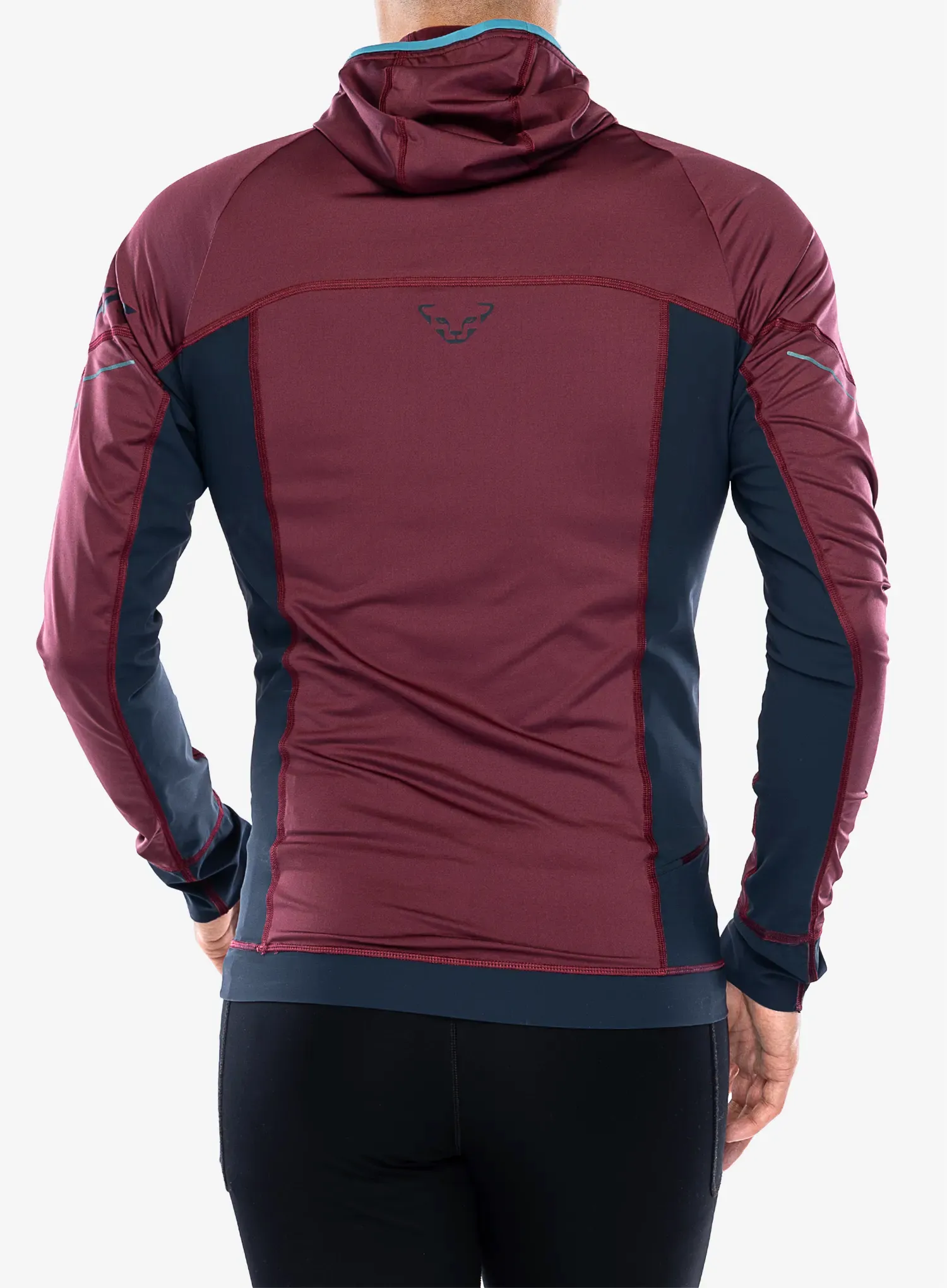 Dukserica za trčanje Dynafit Alpine L/S Tee - burgundy