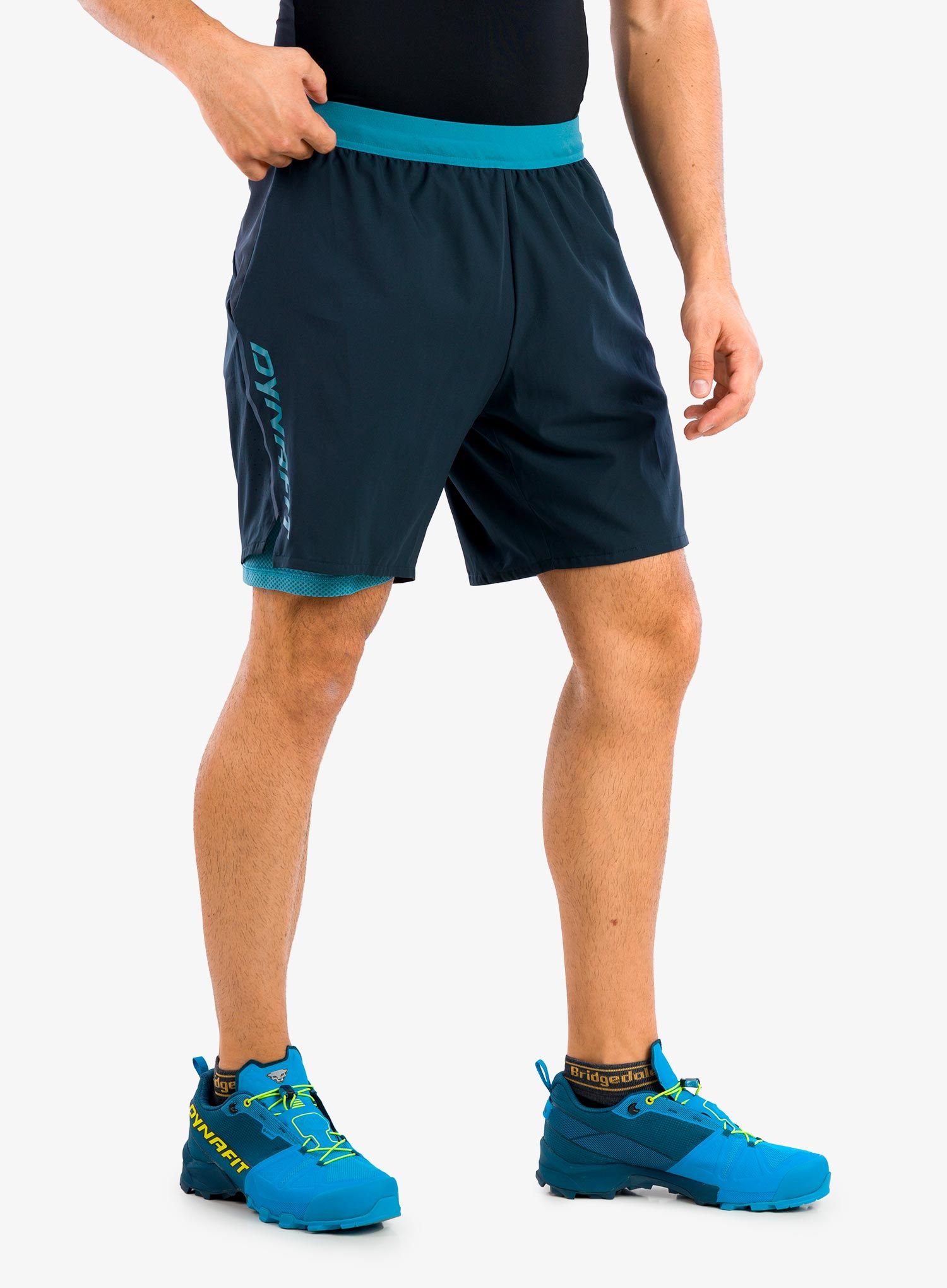 Kratke hlače za trčanje Dynafit Alpine Pro 2/1 Shorts - blueberry storm blue